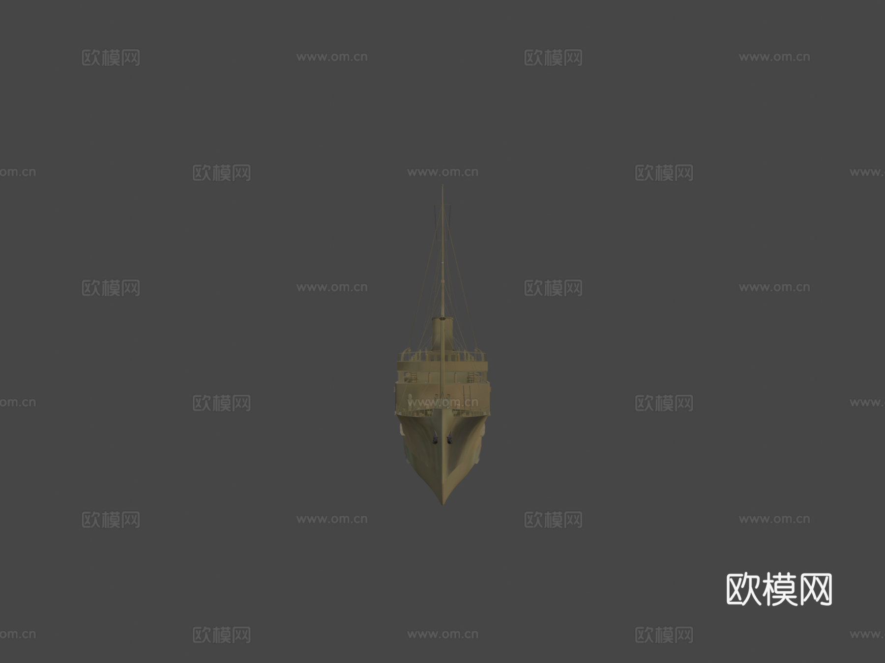 洛丽娜号船su模型