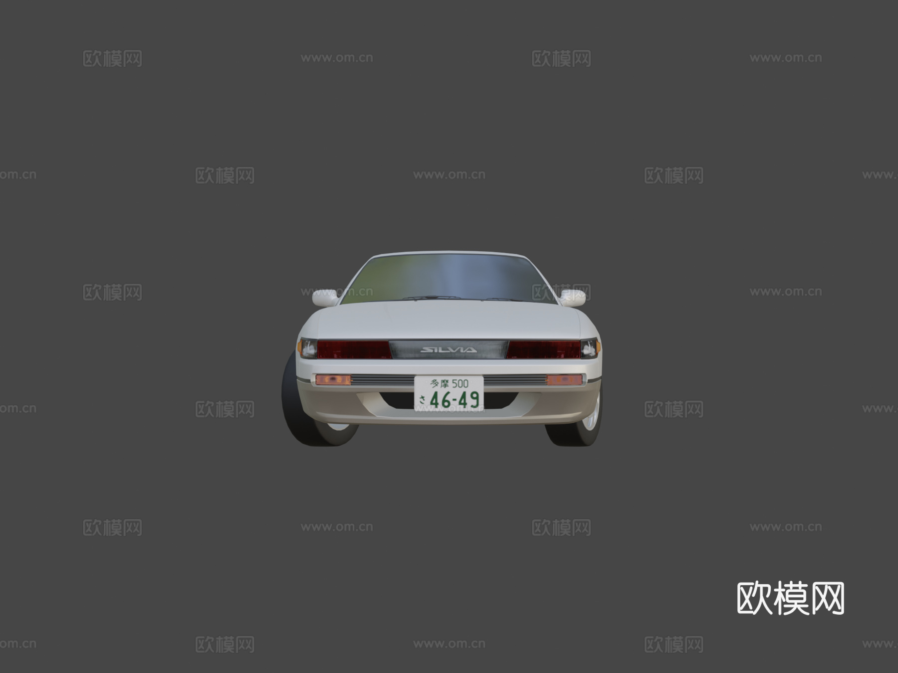 款日产西尔维亚S13su模型