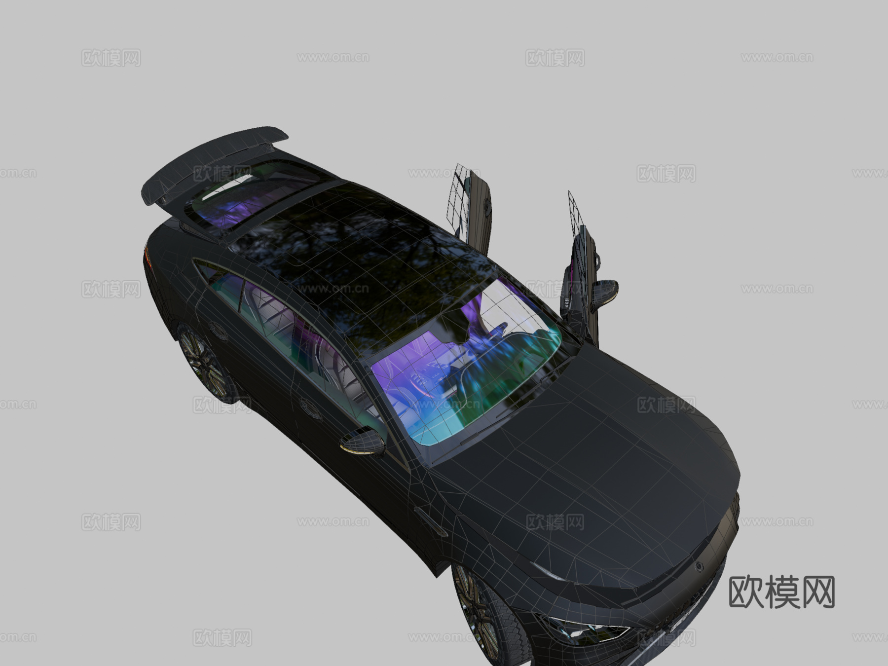 梅赛德斯AMG GT 63 Ssu模型