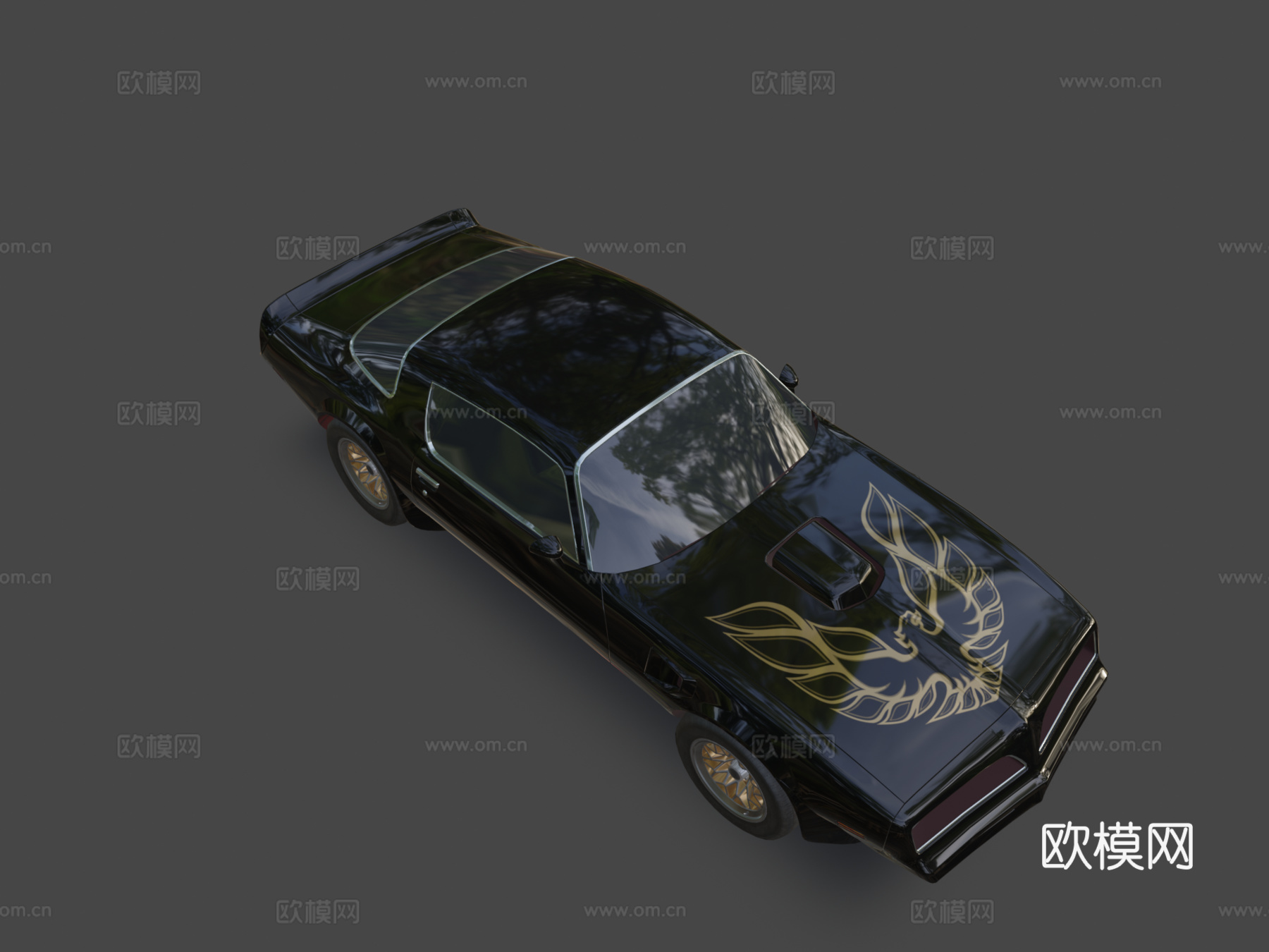 庞蒂克火鸟-Trans Am型su模型