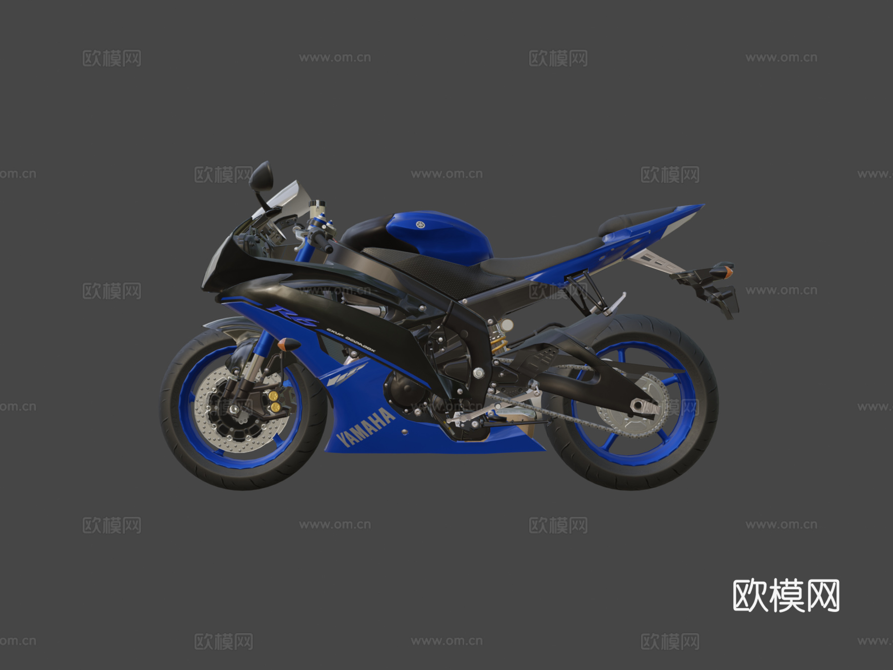 雅马哈YZF R6 2013款su模型