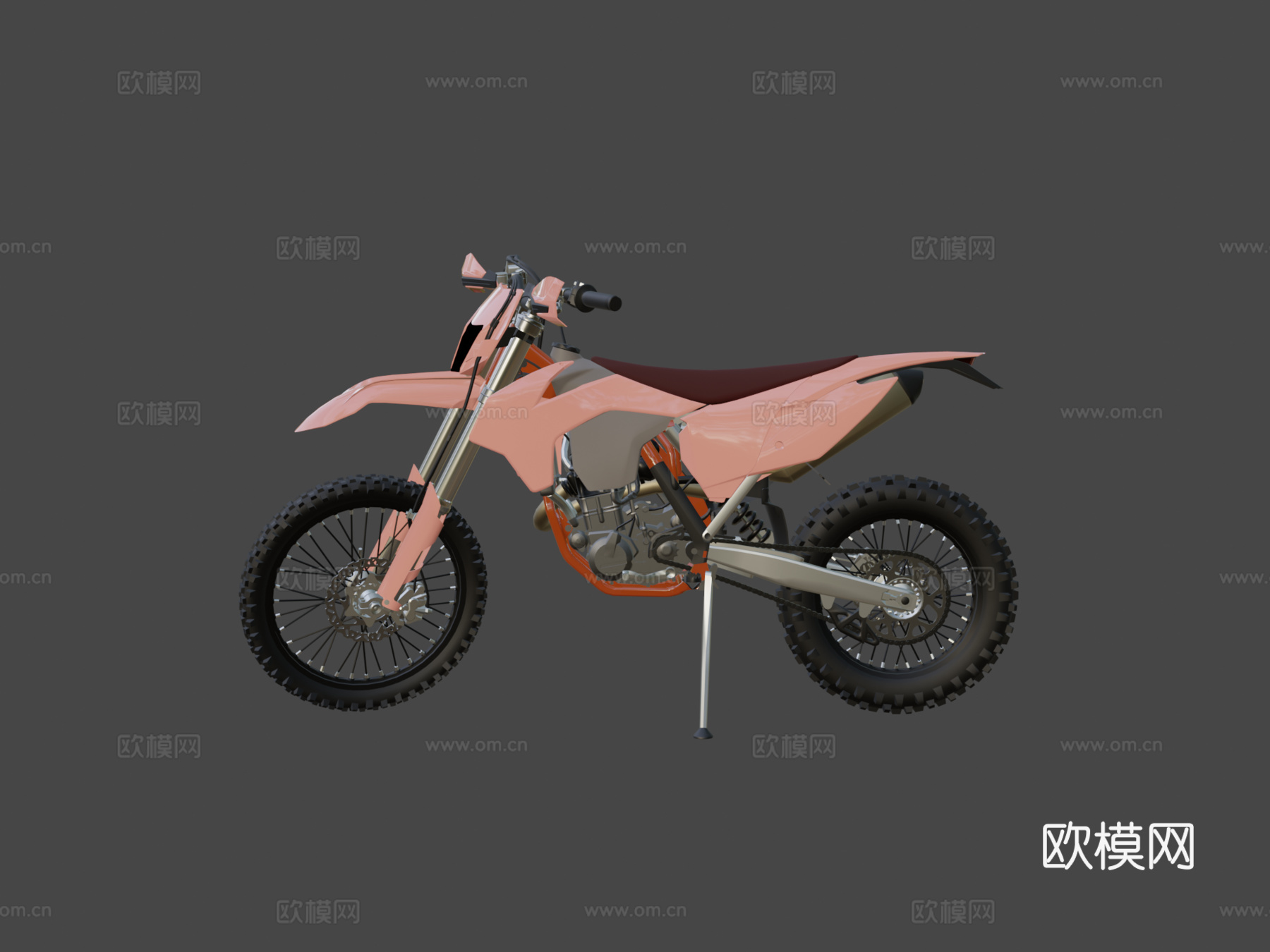 KTM越野摩托车su模型