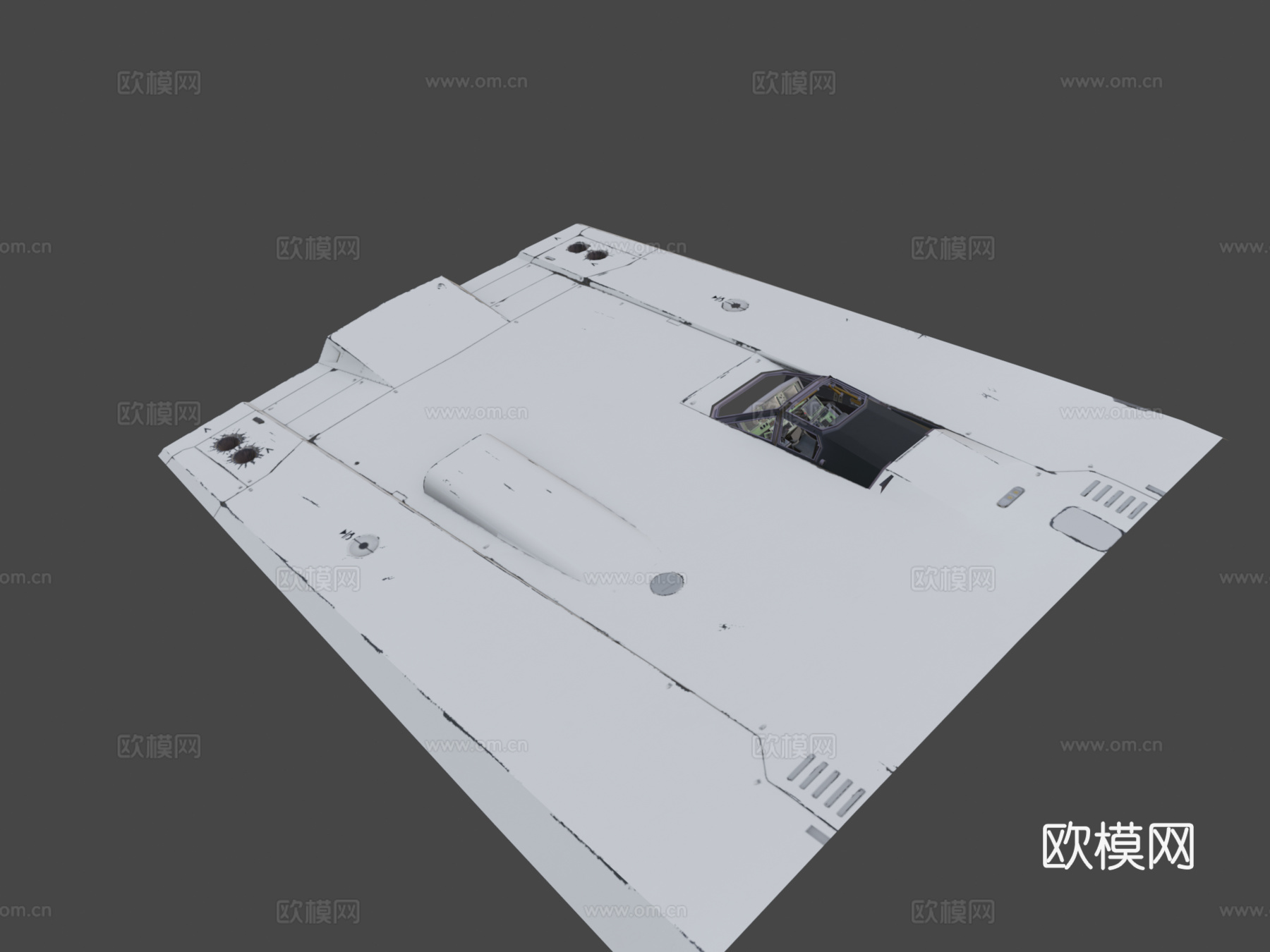 西农纳特里克斯驾驶舱su模型