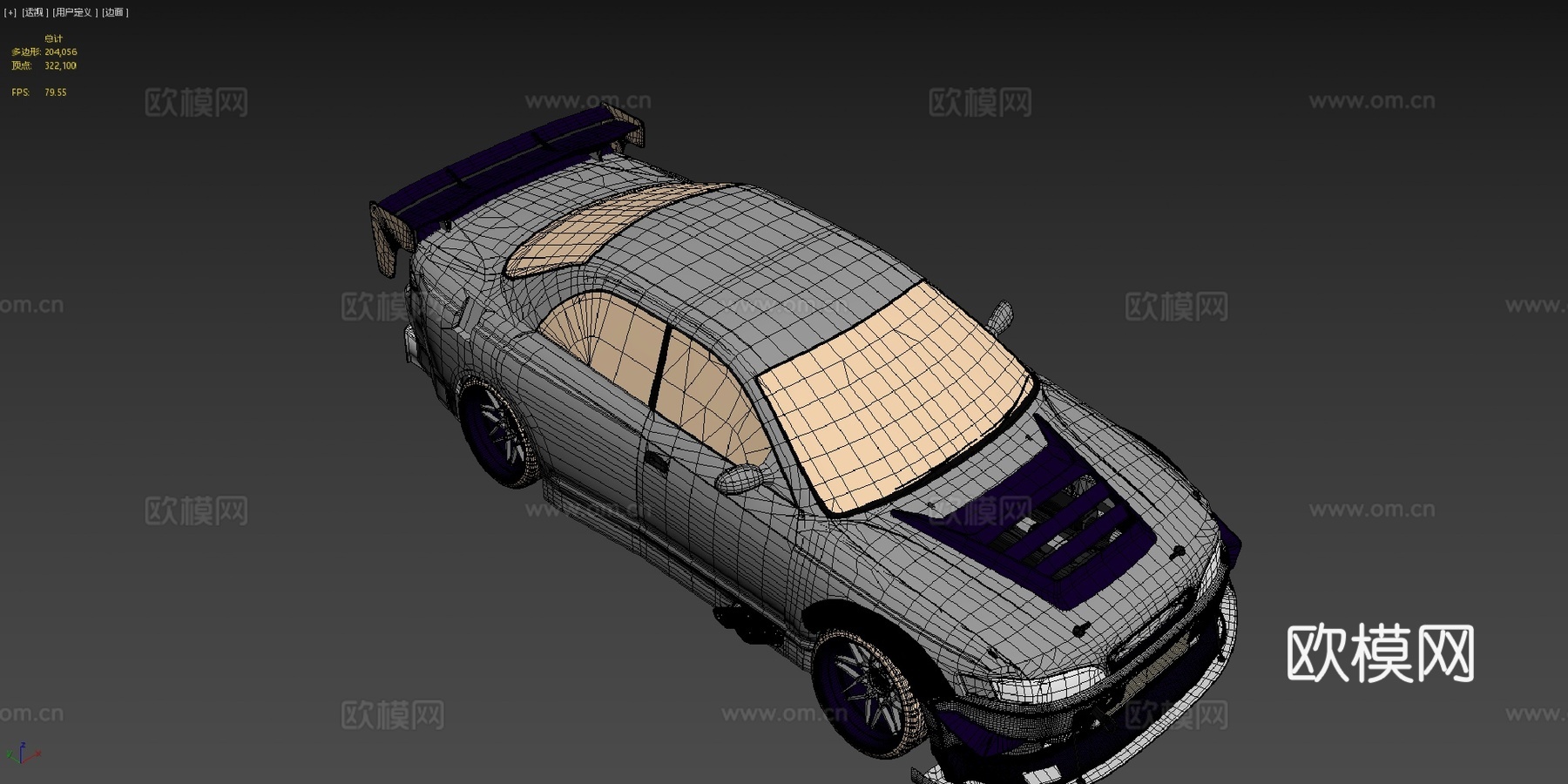 X90丰田马克IIsu模型