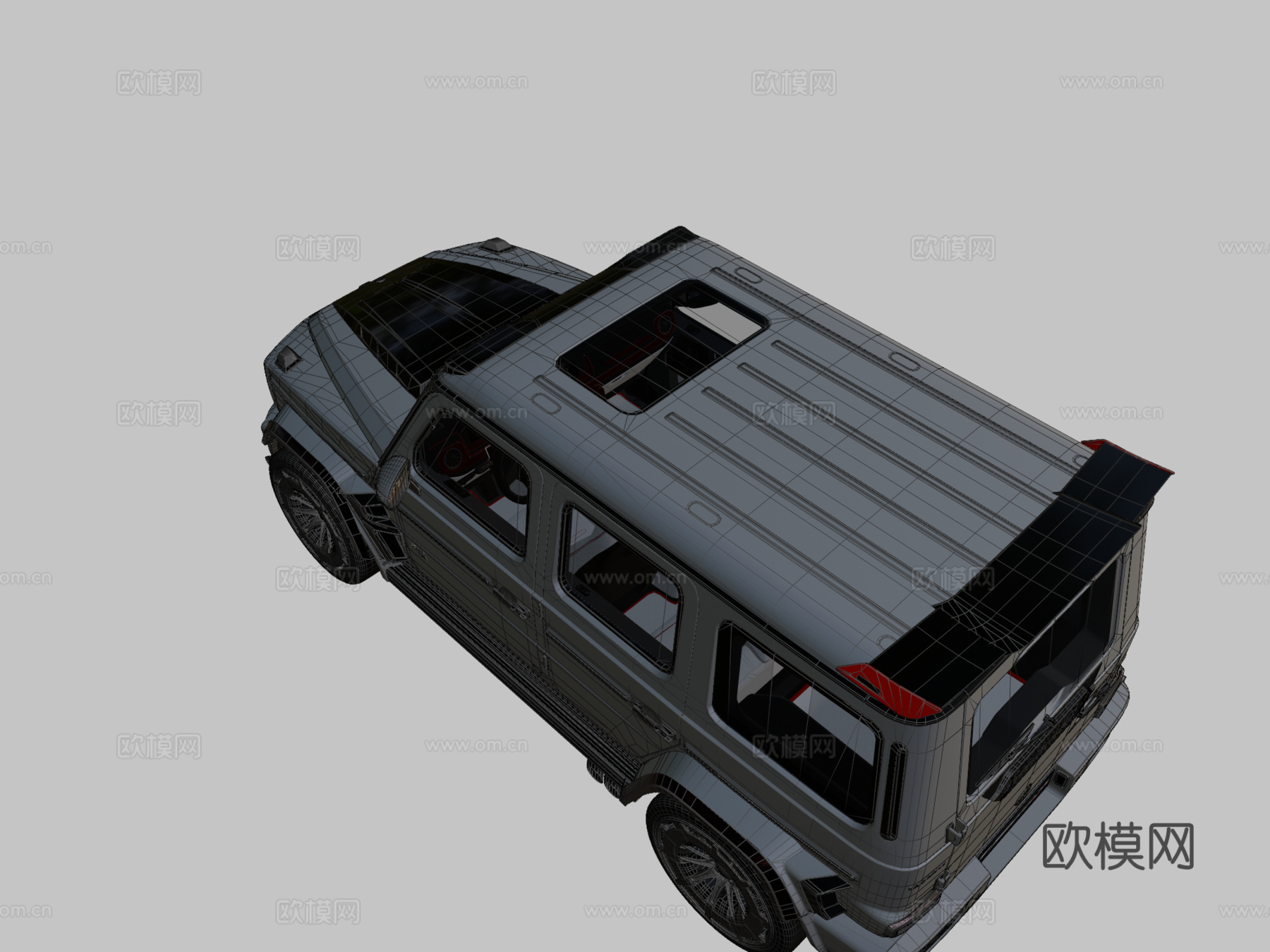 巴博斯900火箭版su模型