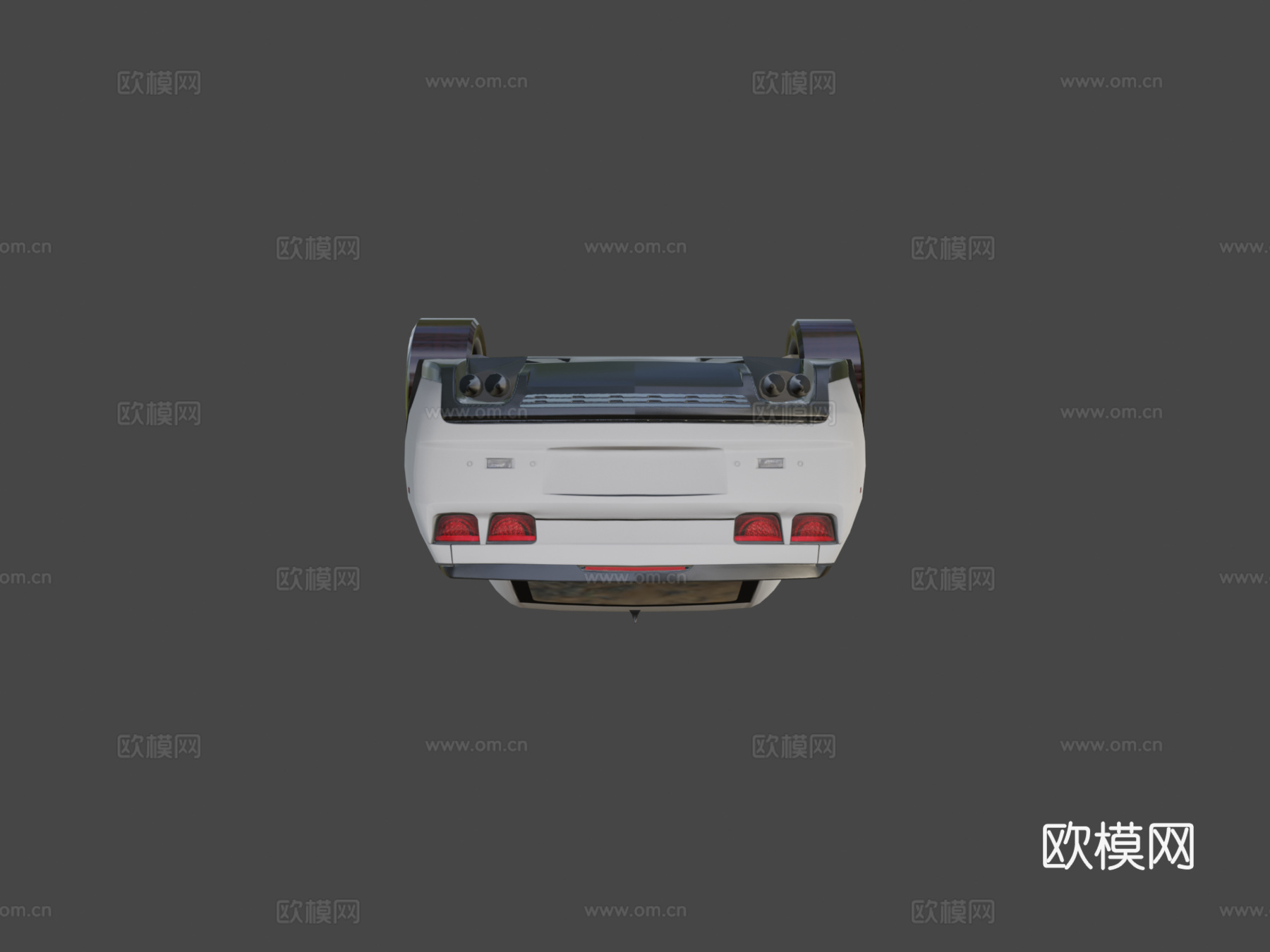 雪佛兰科迈罗（低多边形）su模型