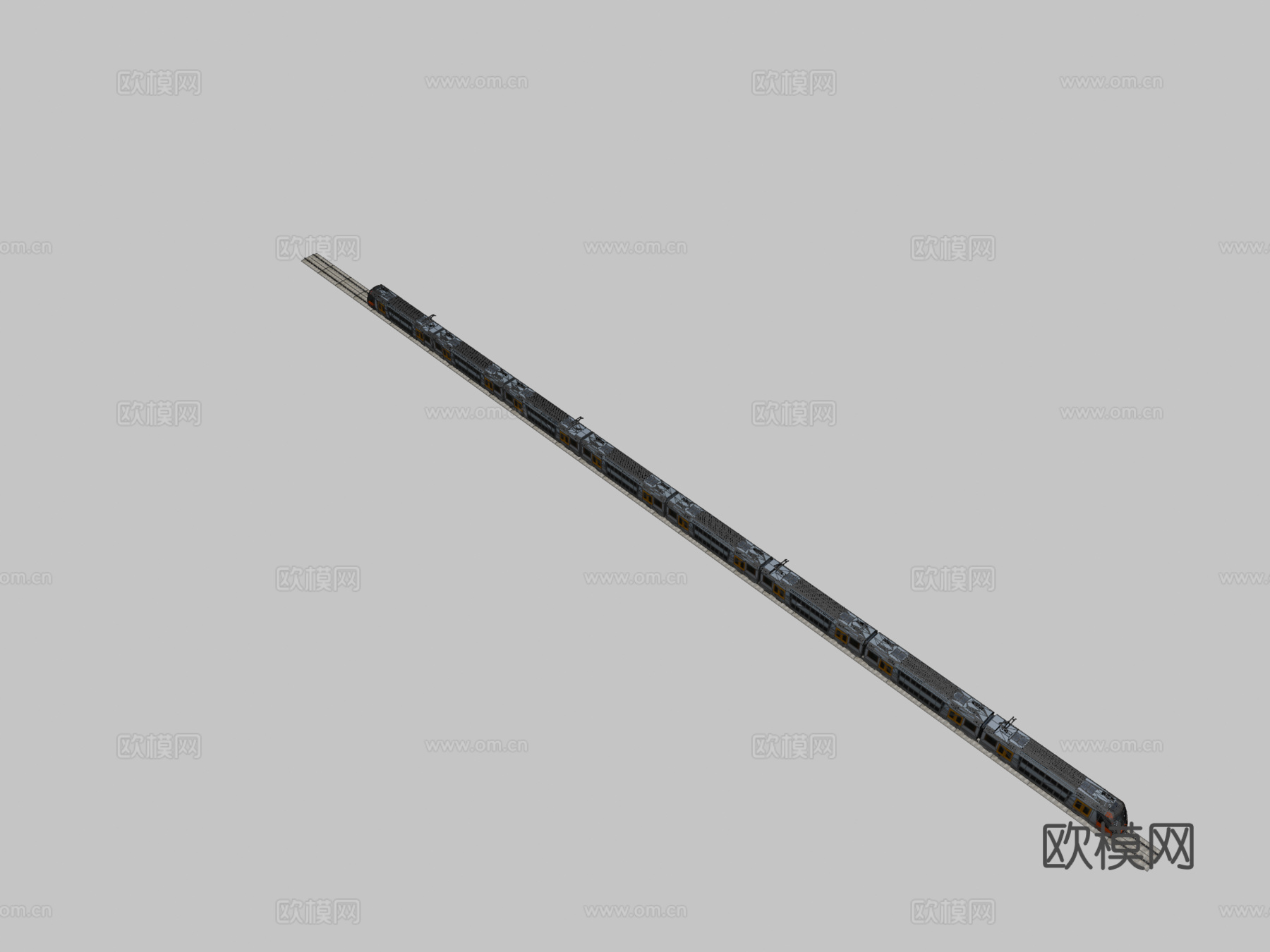 悉尼火车瓦拉塔B组UV进行中su模型