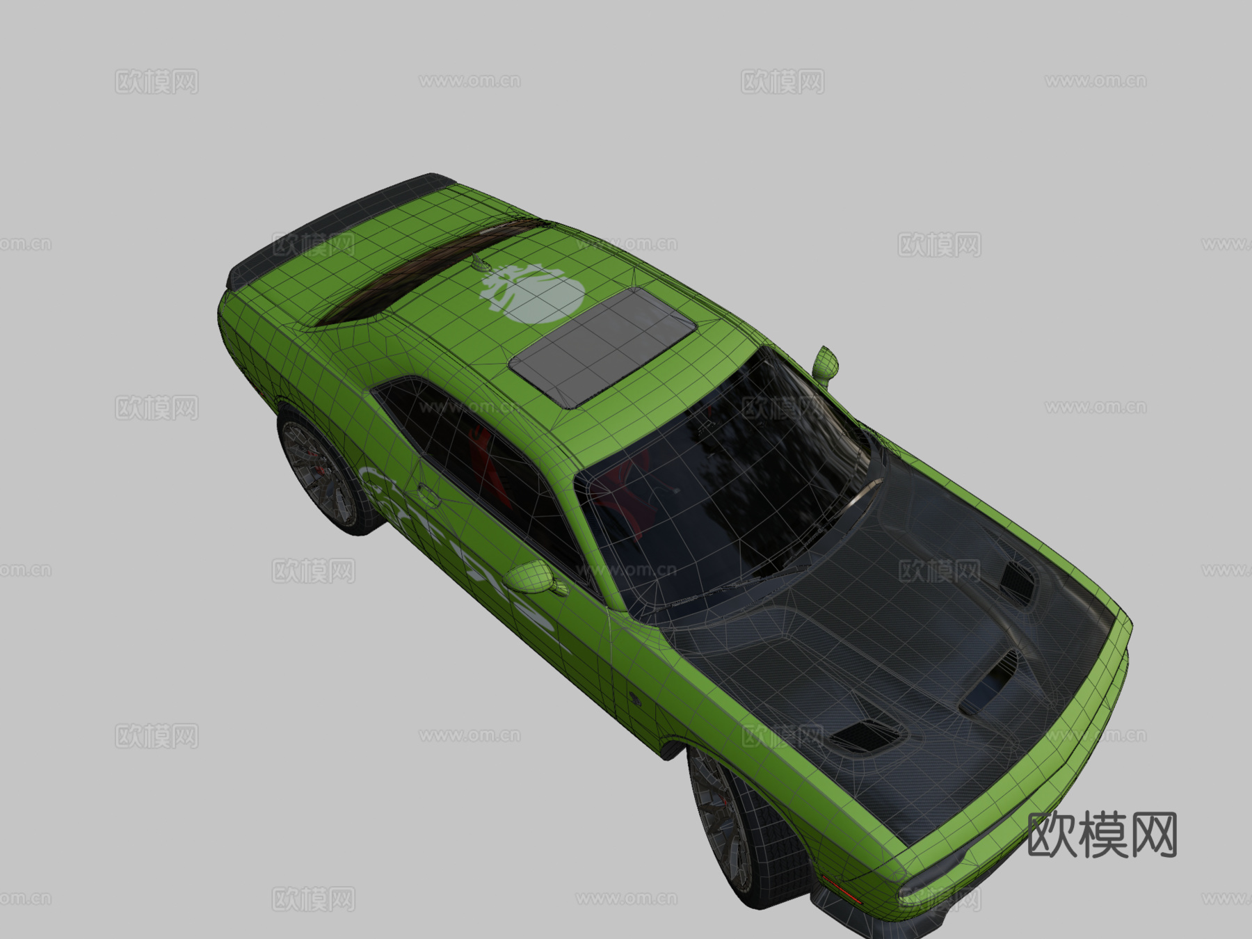 道奇挑战者su模型