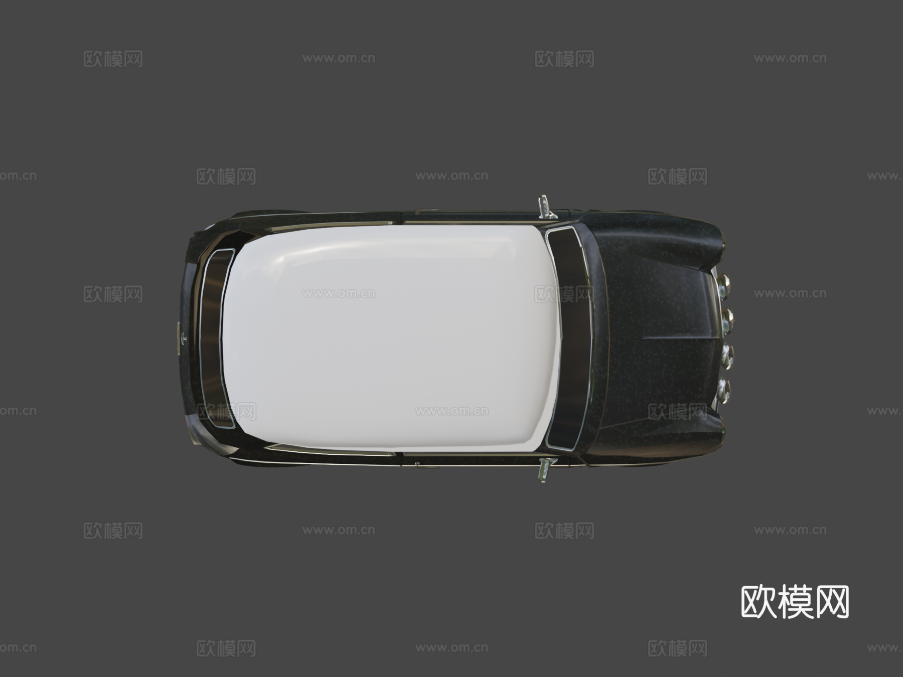 拉斯利67款-低多边形模型su模型