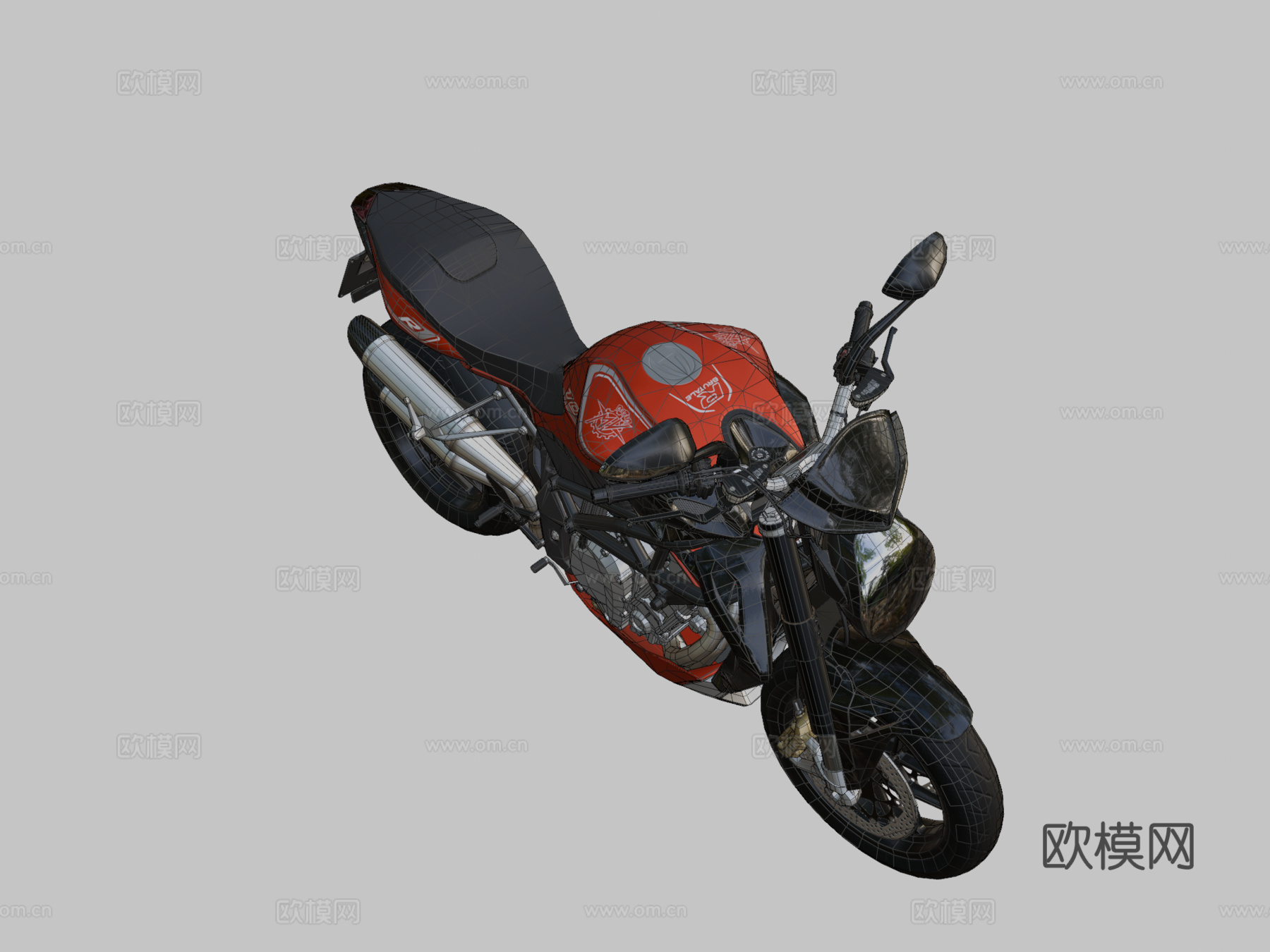 MV Agusta Brutale 1090 R型su模型