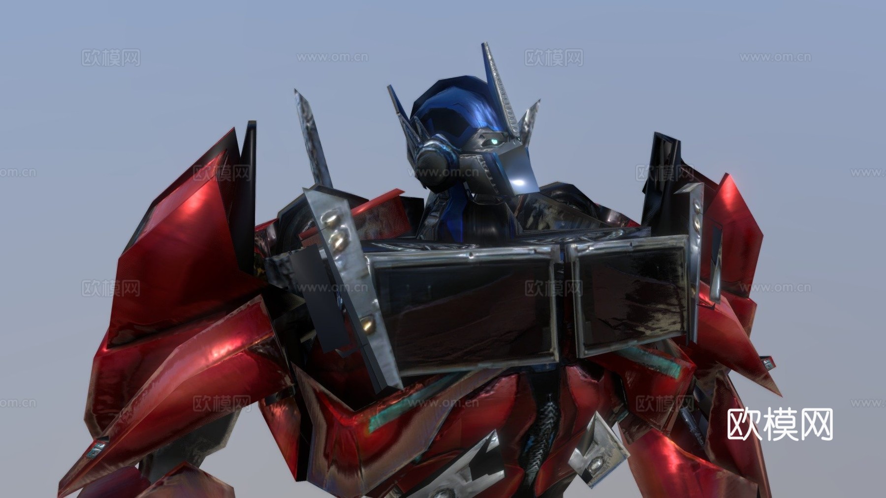 擎天柱 - 变形金刚领袖su模型