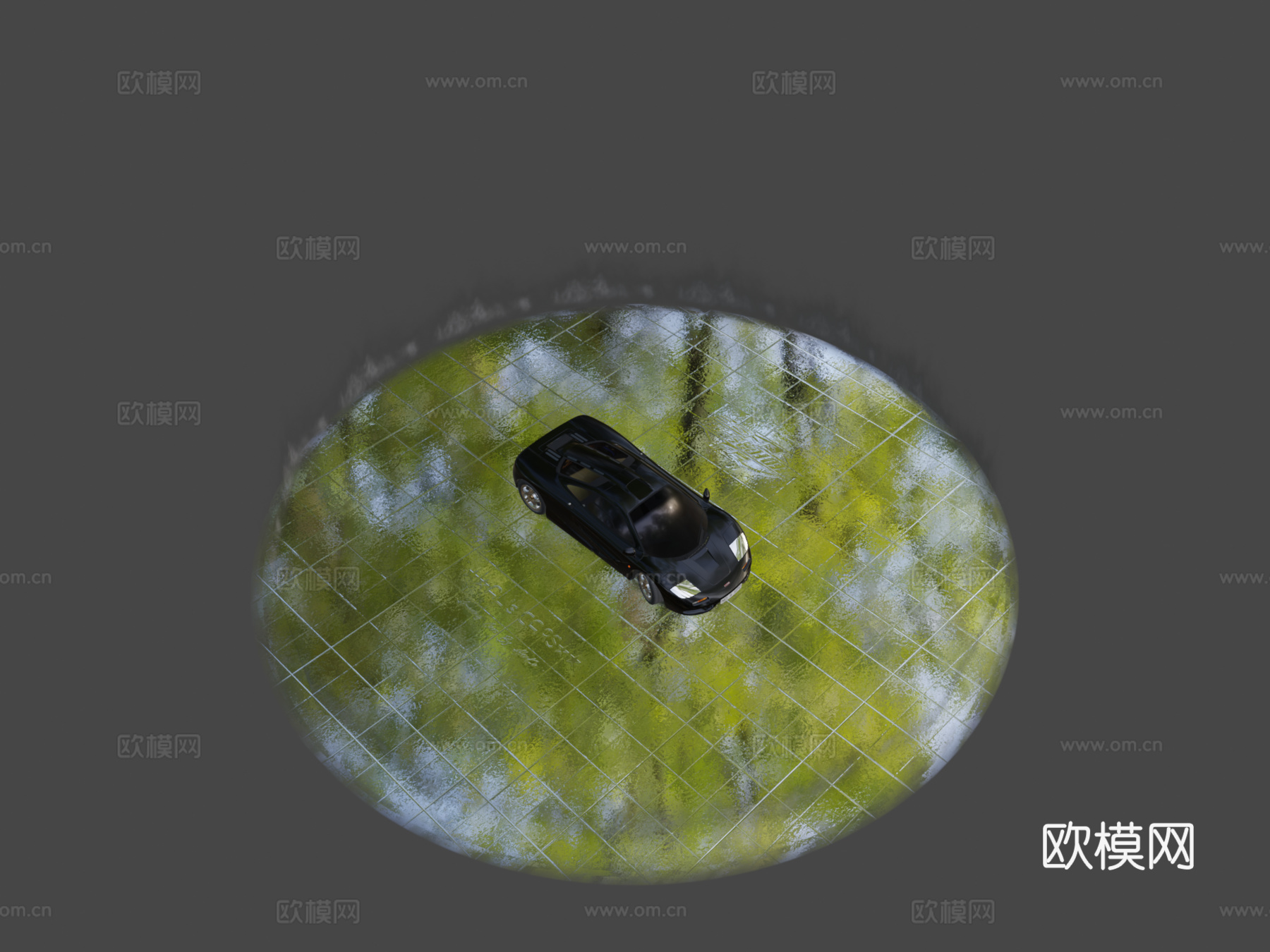 麦克拉伦F1 1993极品飞车2版场景版本su模型