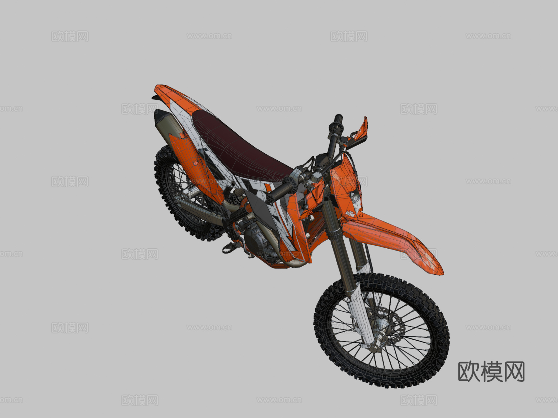KTM 450 EXCsu模型