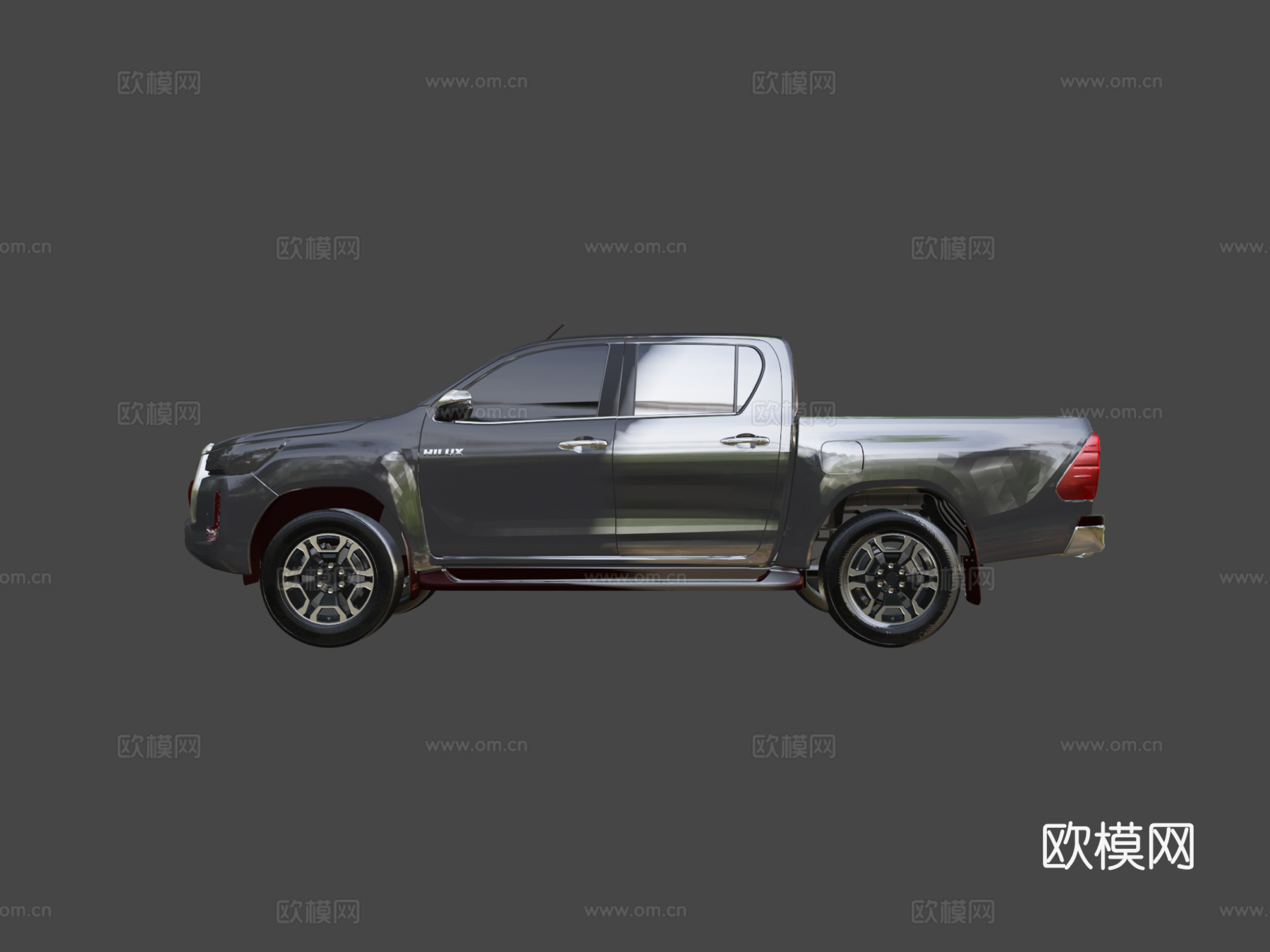 丰田海拉克斯Revo预跑版2021款su模型