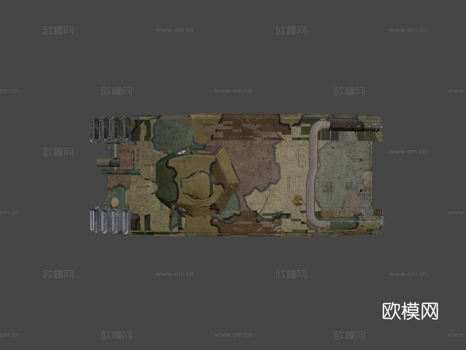 夏尔B1 Bis迷彩su模型