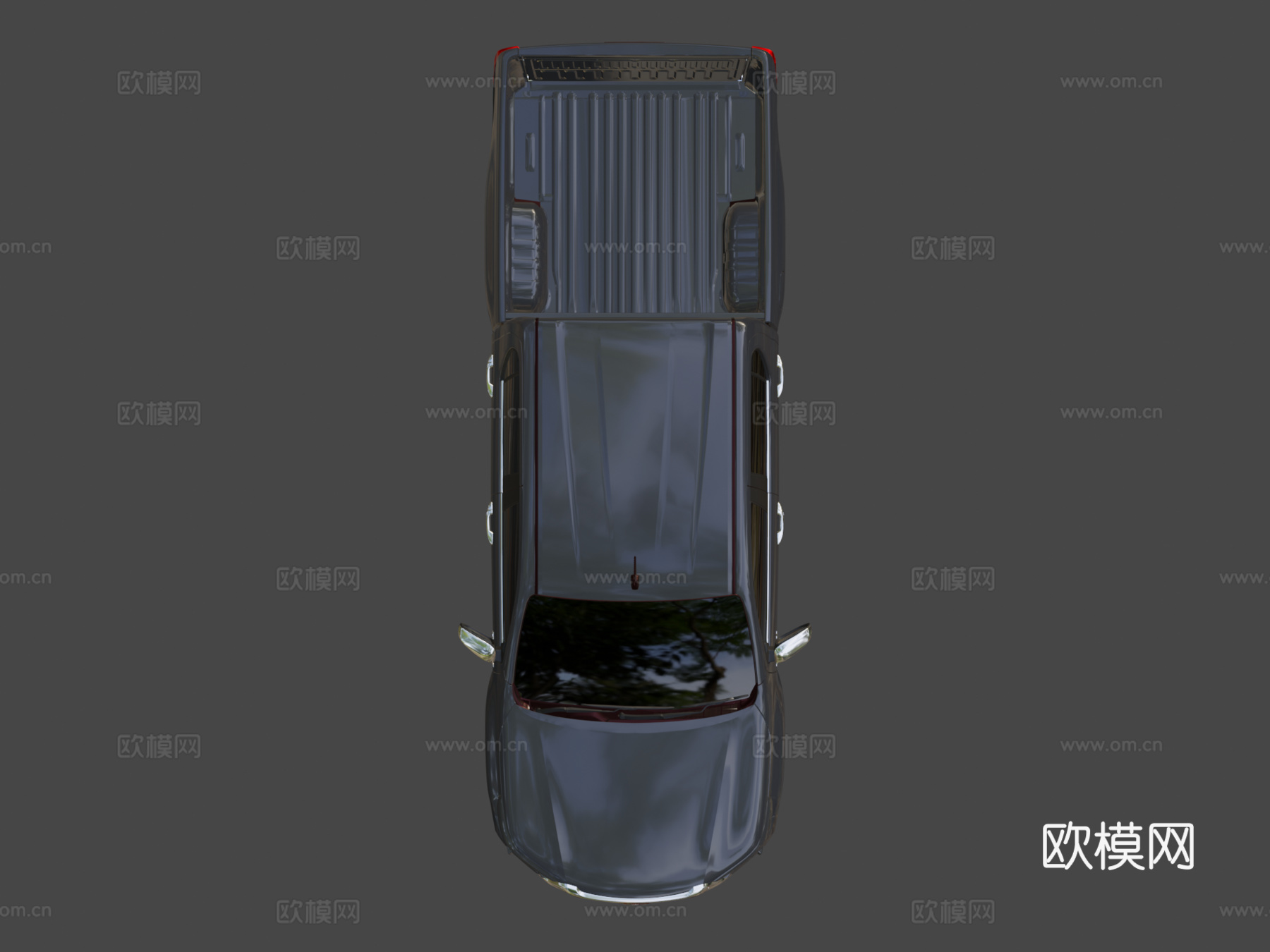 丰田海拉克斯Revo预跑版2021款su模型