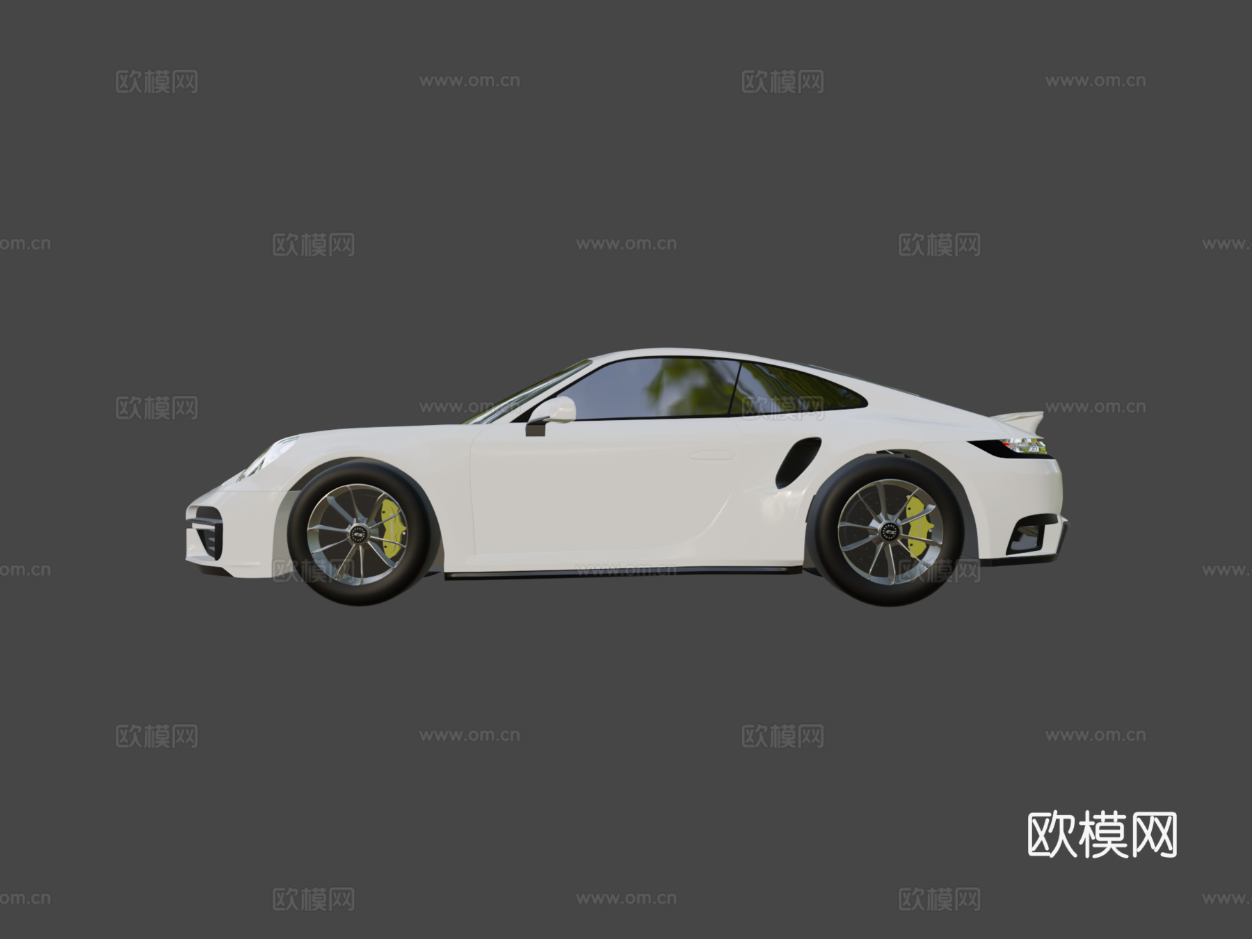 保时捷911 Turbo Ssu模型