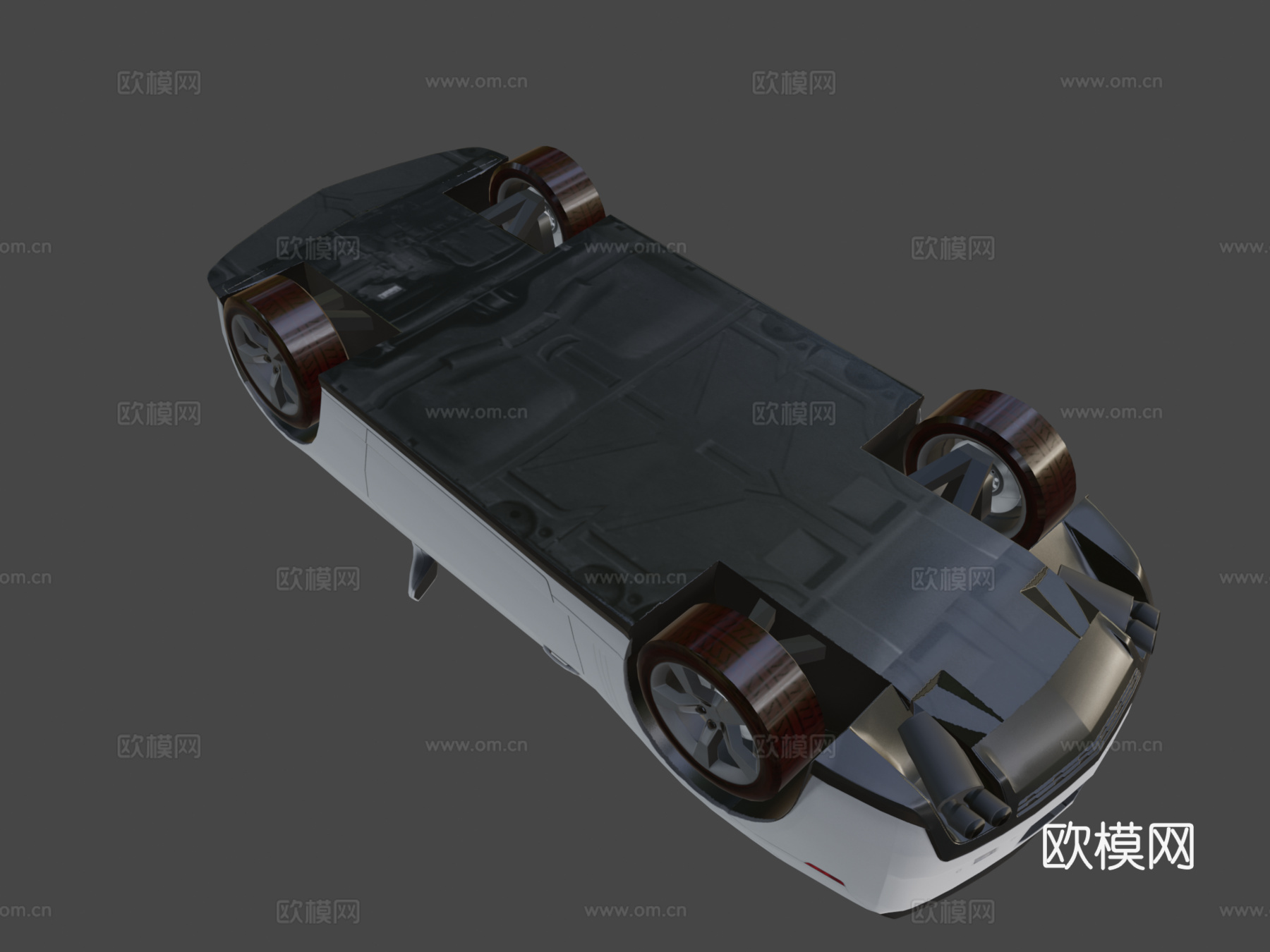 雪佛兰科迈罗（低多边形）su模型