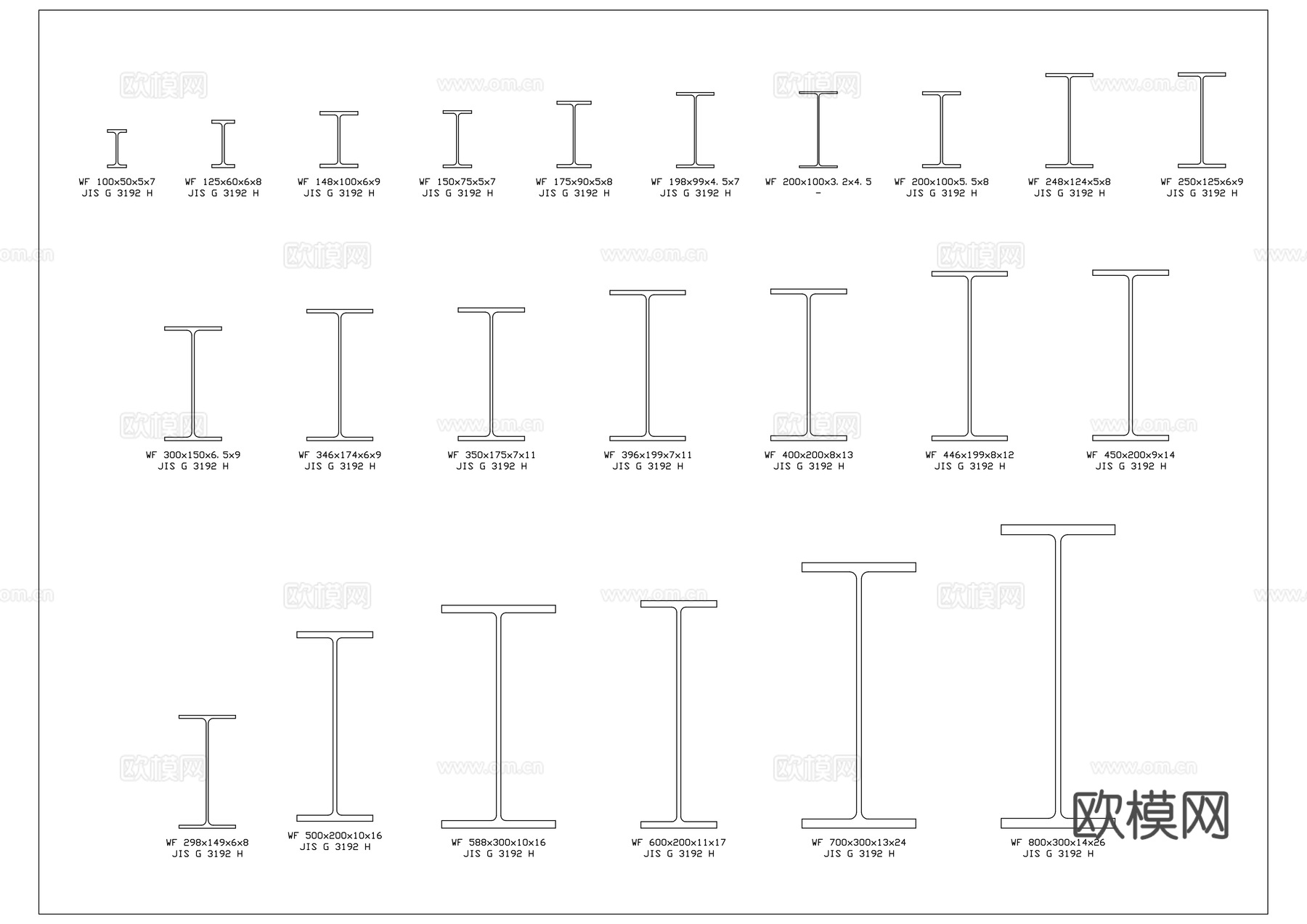 宽边法兰 宽沿法兰 大面法兰 宽翼法兰 宽座法兰cad施工图