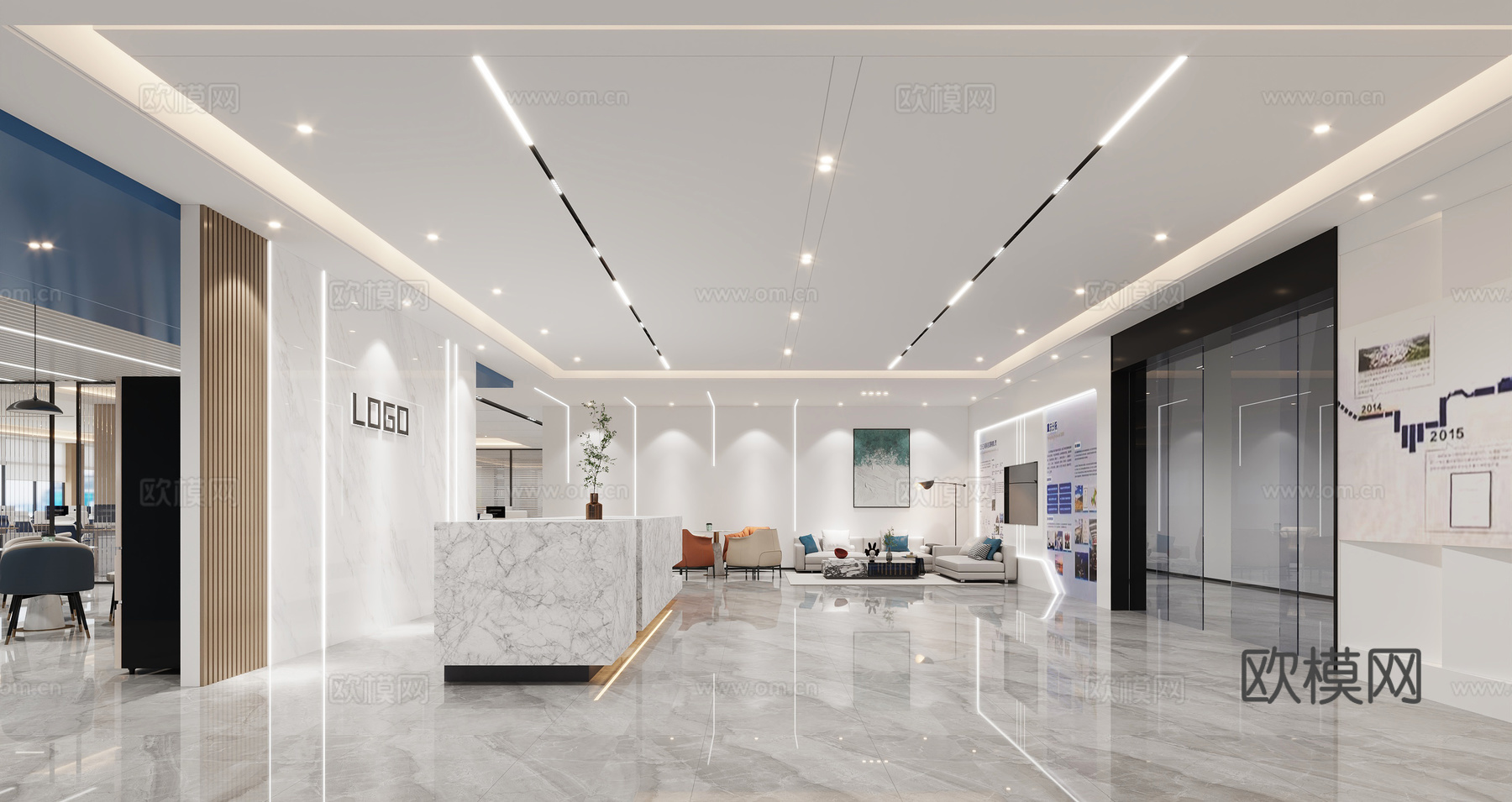 办公空间CAD施工图cad施工图