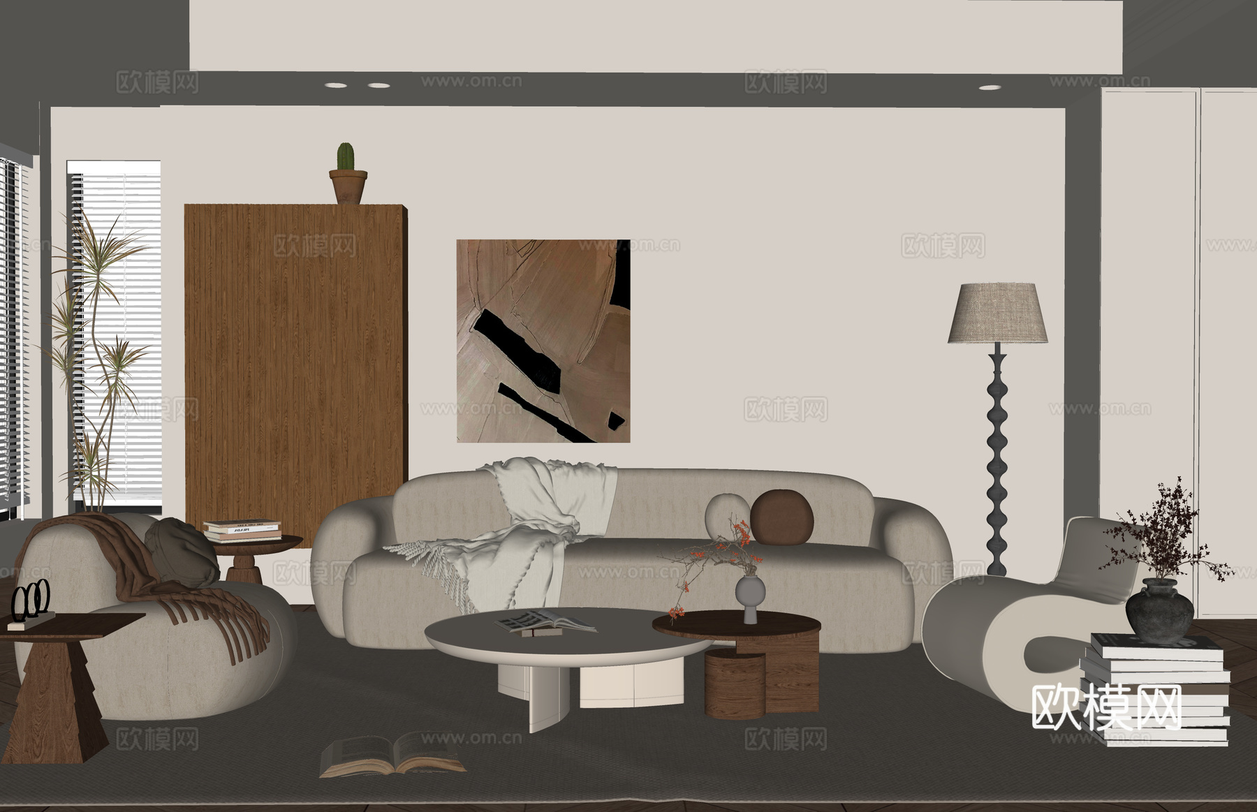 衣帽间 厨房 餐厅 阳台 卧室 家装 茶室su模型