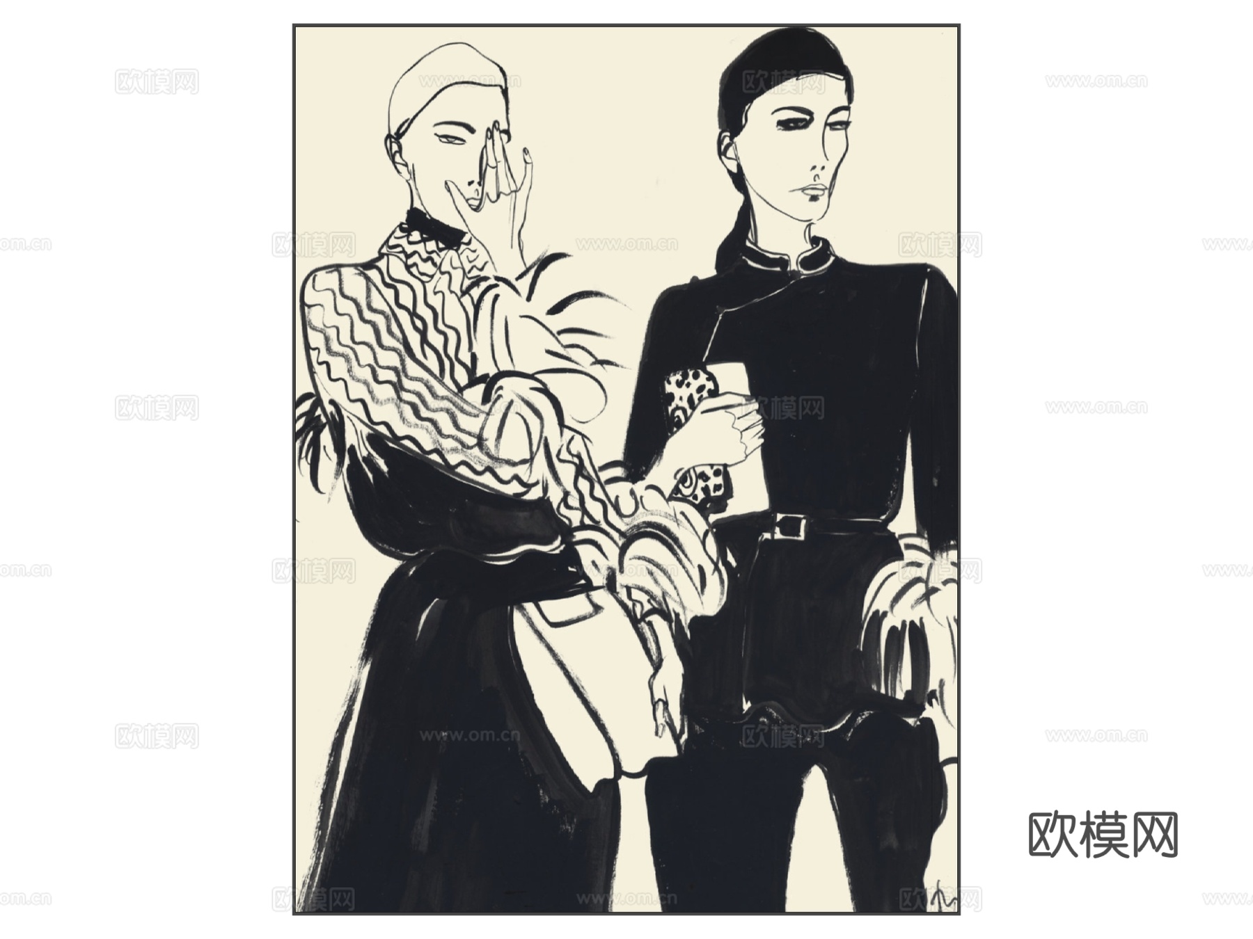 挂画 装饰画su模型