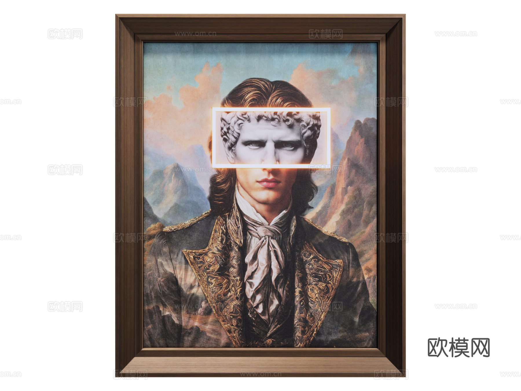 挂画 装饰画su模型