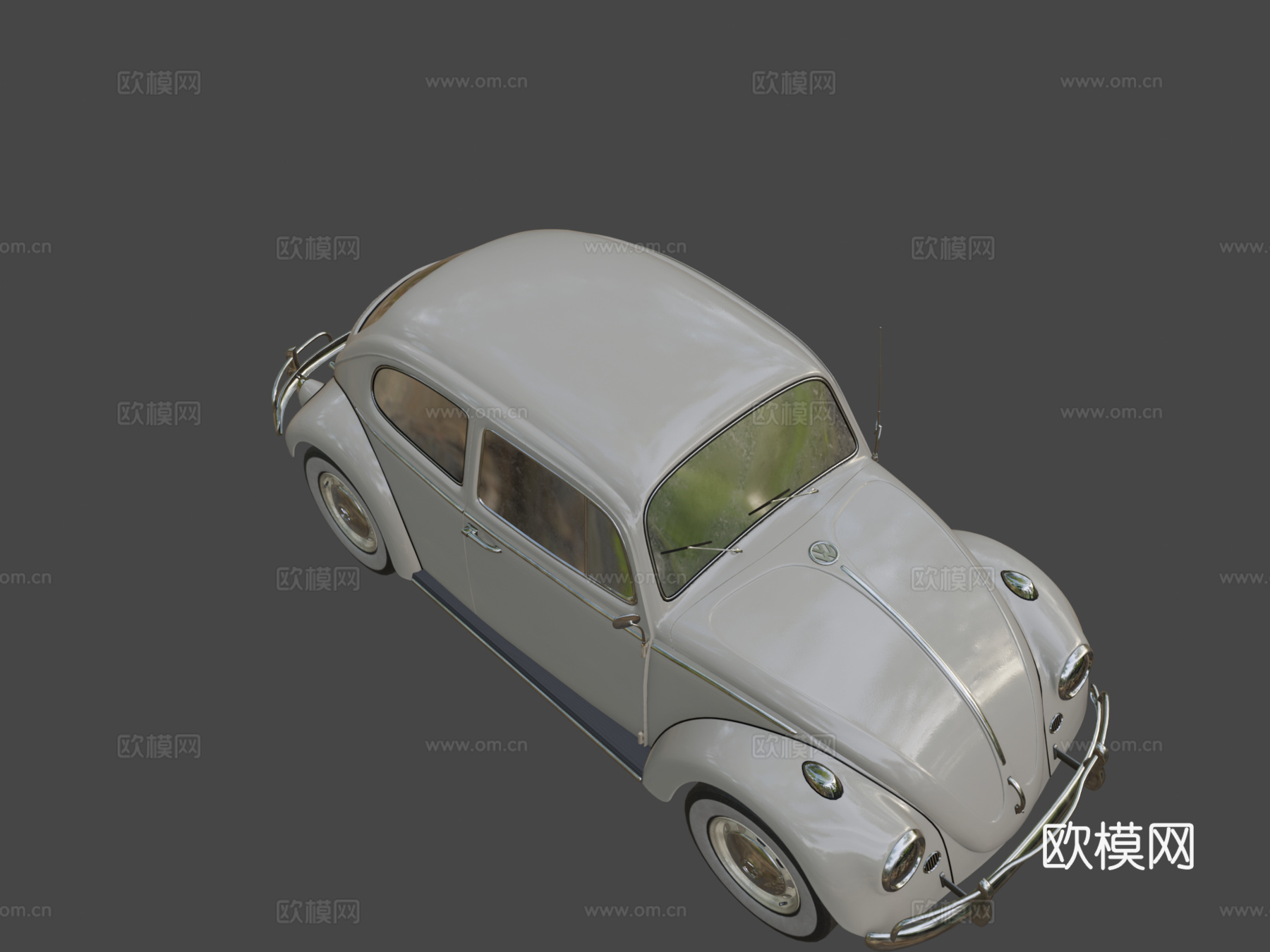 大众甲壳虫su模型