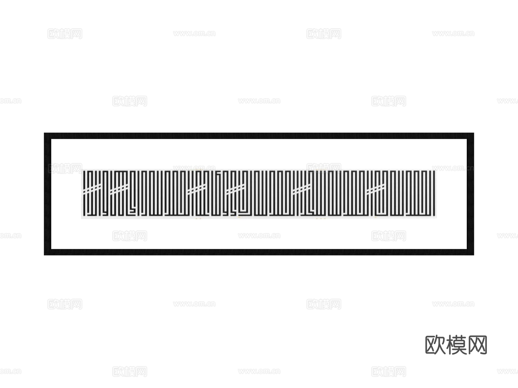 挂画 装饰画su模型