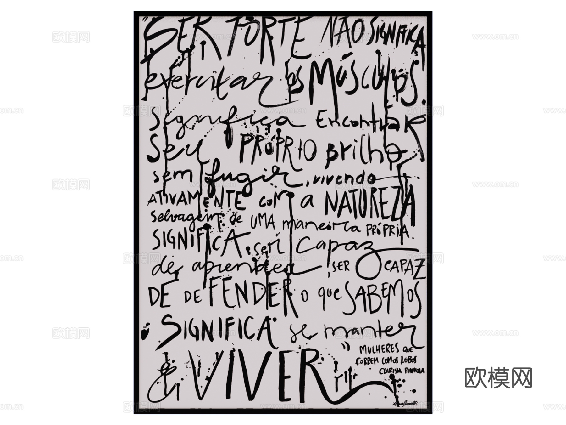 挂画 装饰画su模型