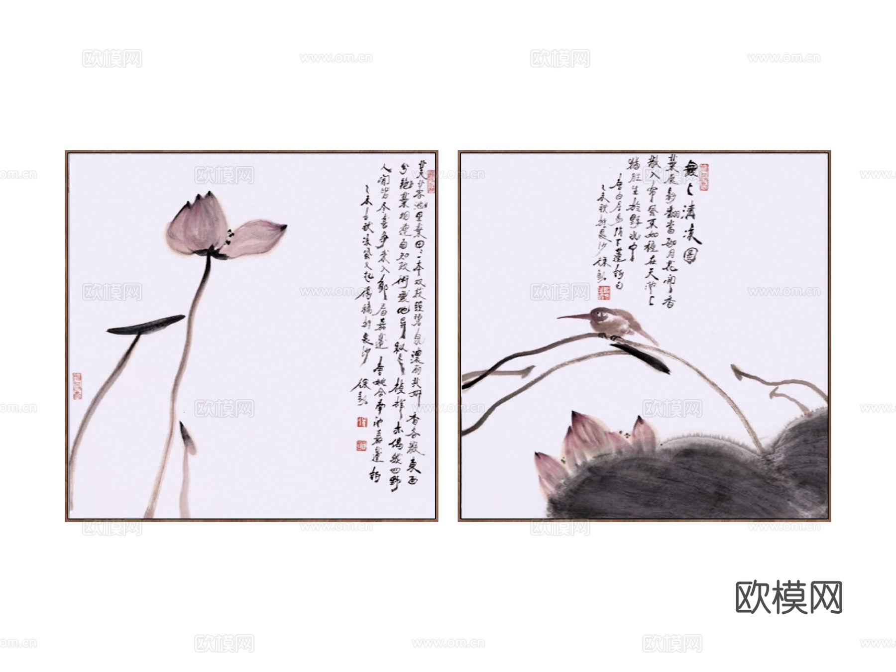 挂画 装饰画su模型