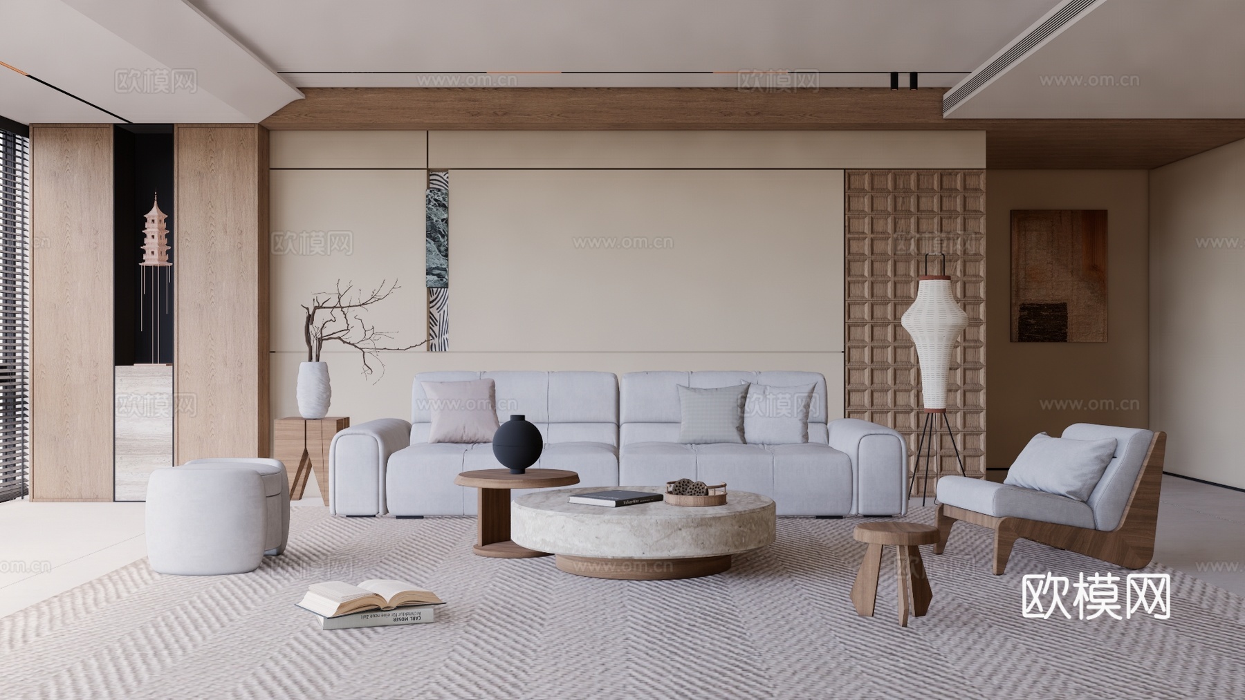 卧室 门窗 卫生间 家装su模型