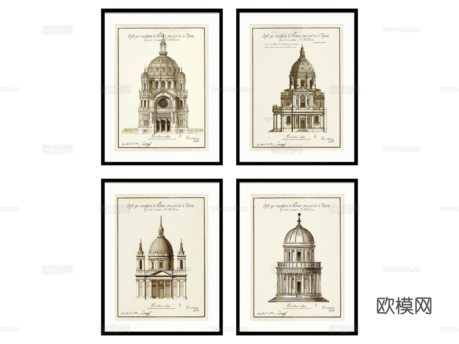 挂画 装饰画su模型