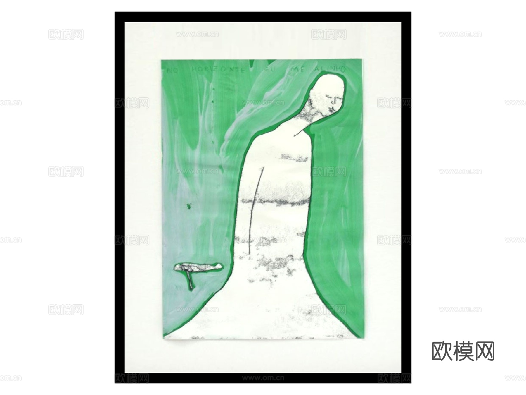 挂画 装饰画su模型