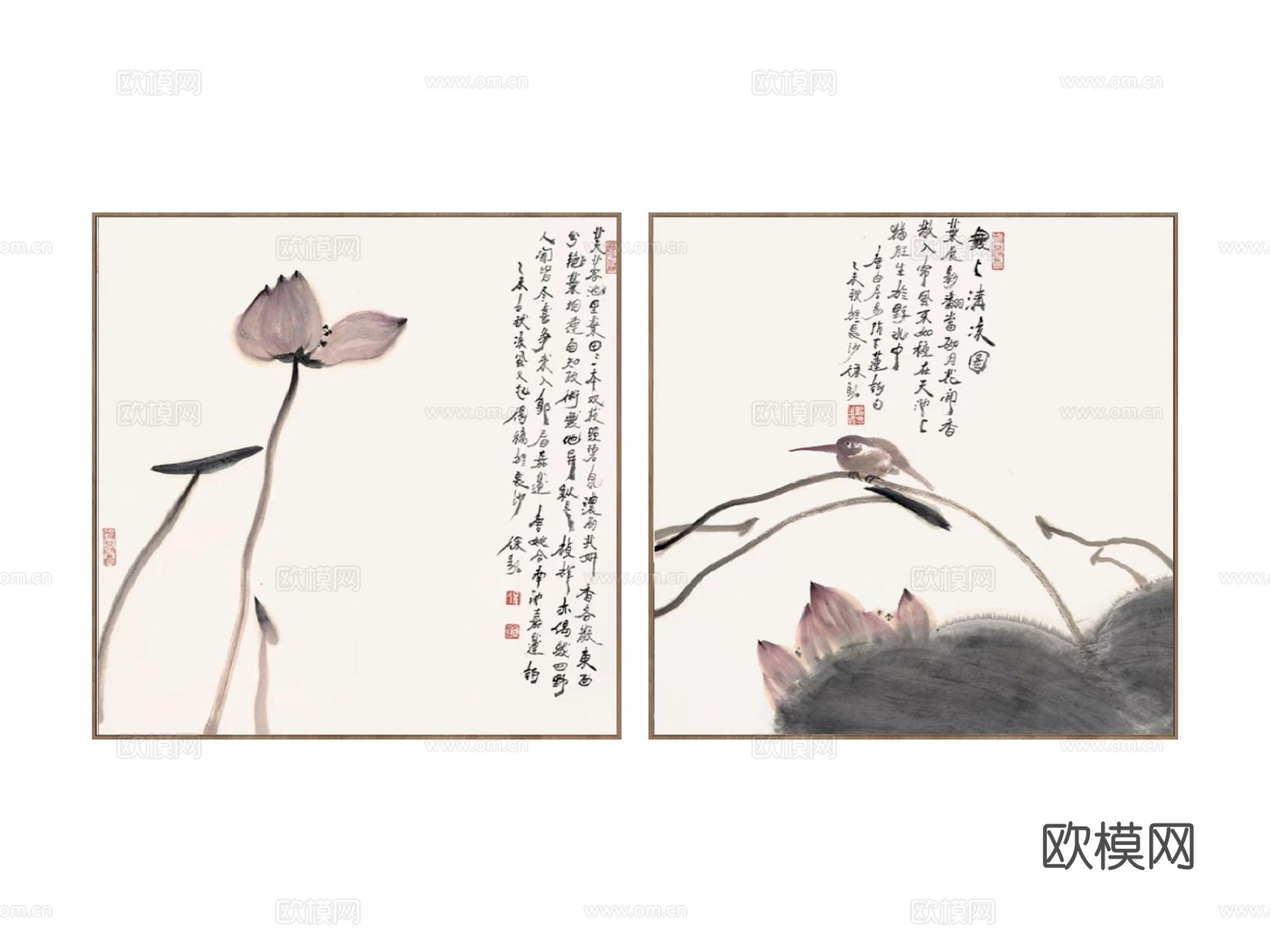 挂画 装饰画su模型