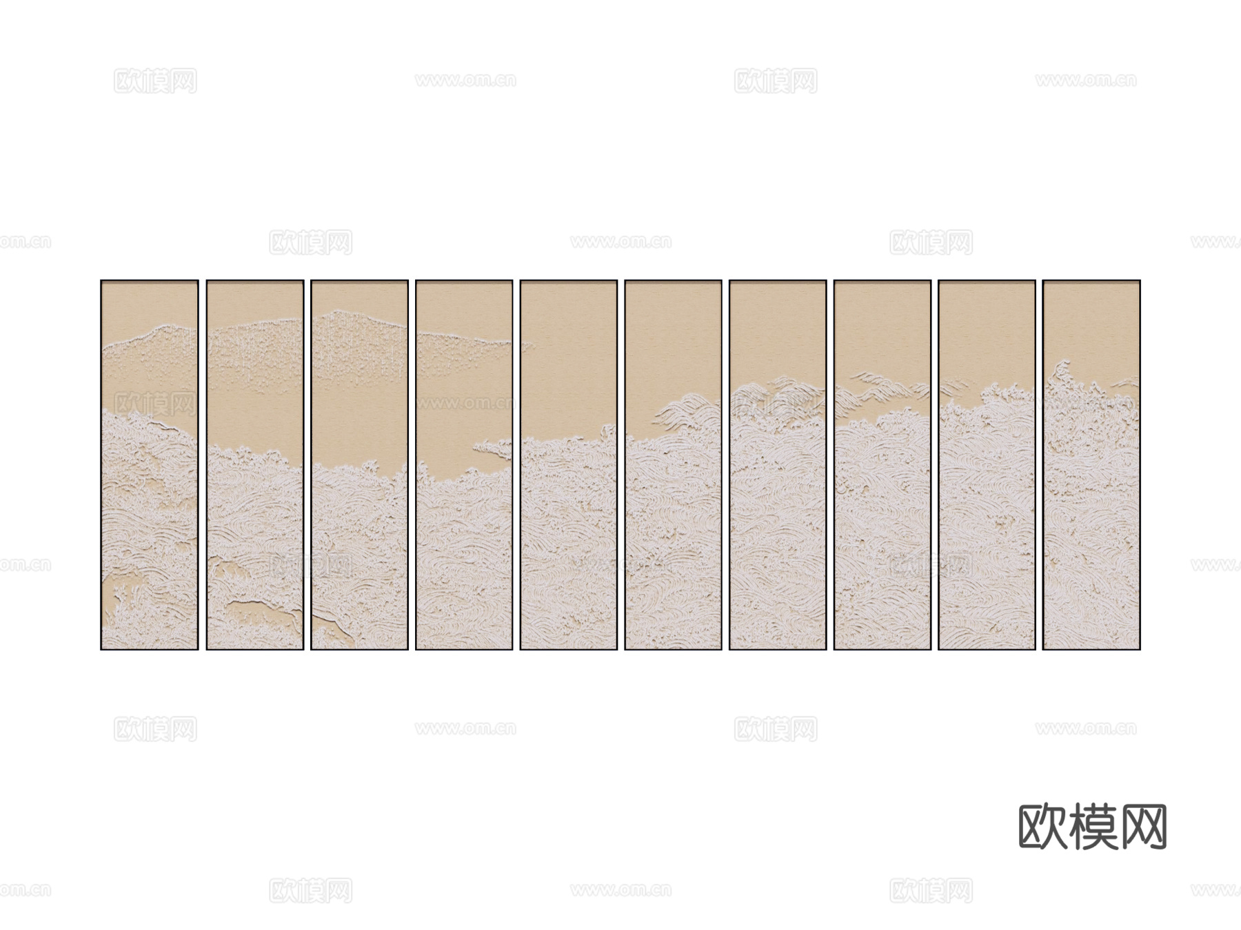 挂画 装饰画su模型