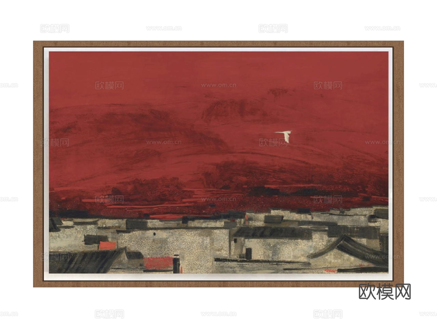 挂画 装饰画su模型