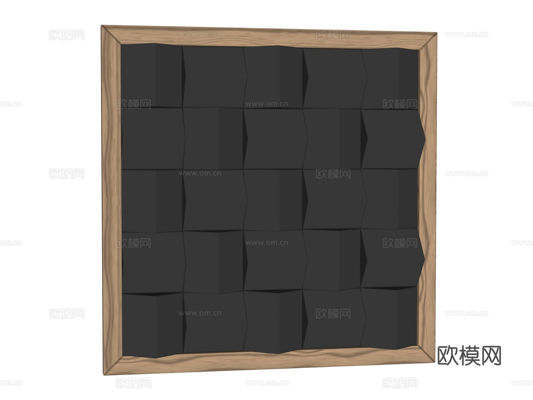 墙饰 挂式su模型