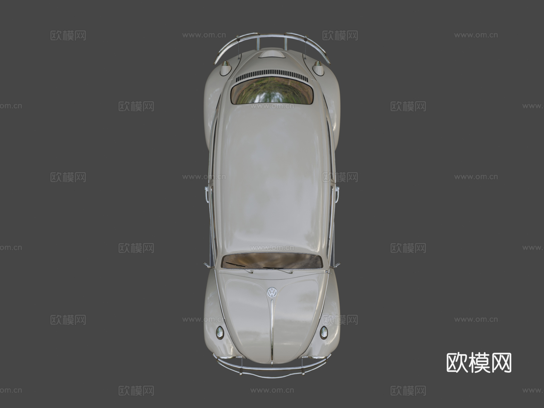 大众甲壳虫su模型