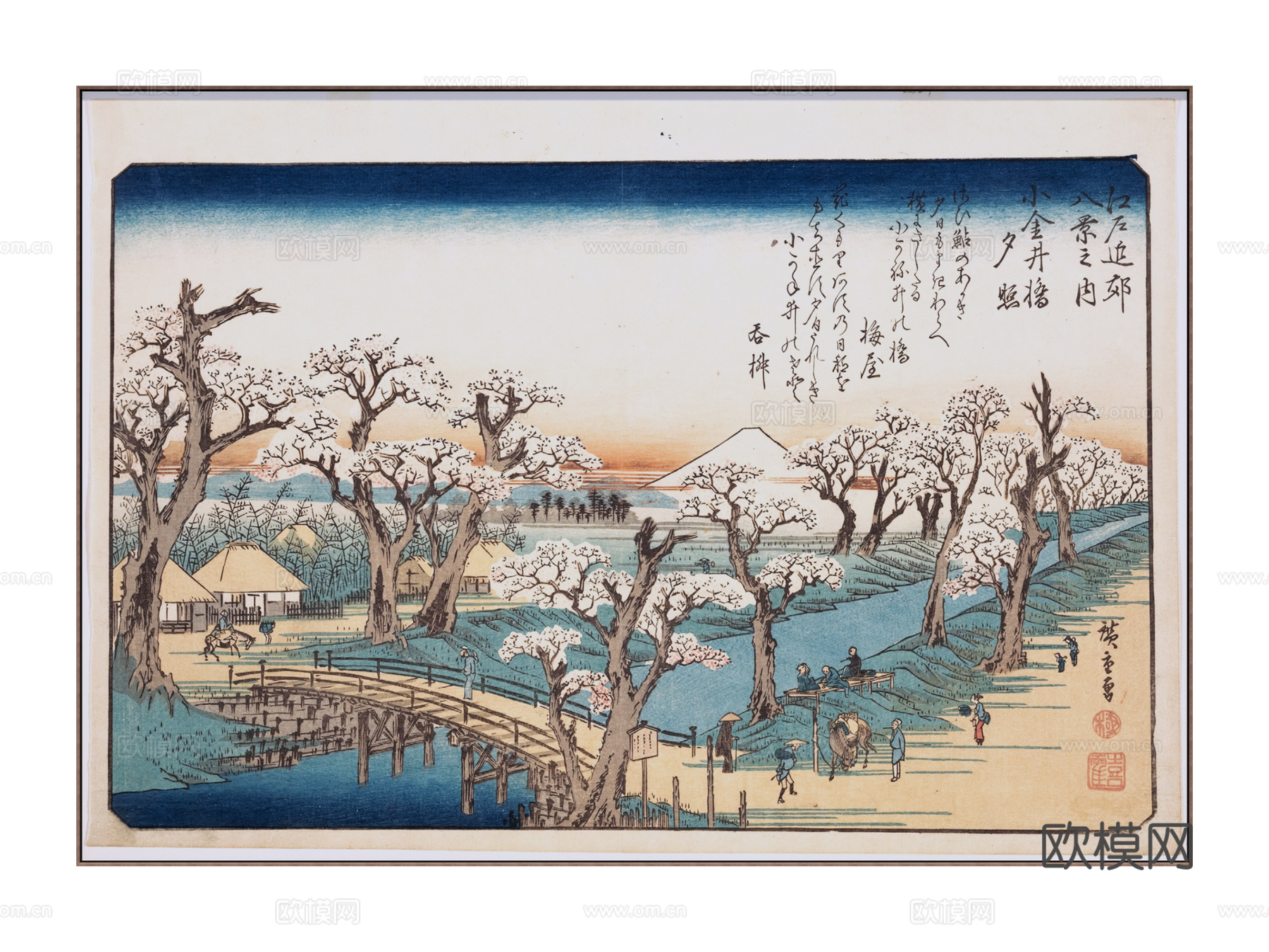 挂画 装饰画su模型