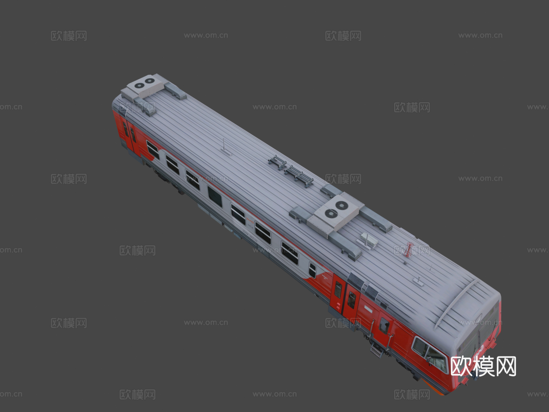 俄罗斯铁路ED4M-0431列车su模型