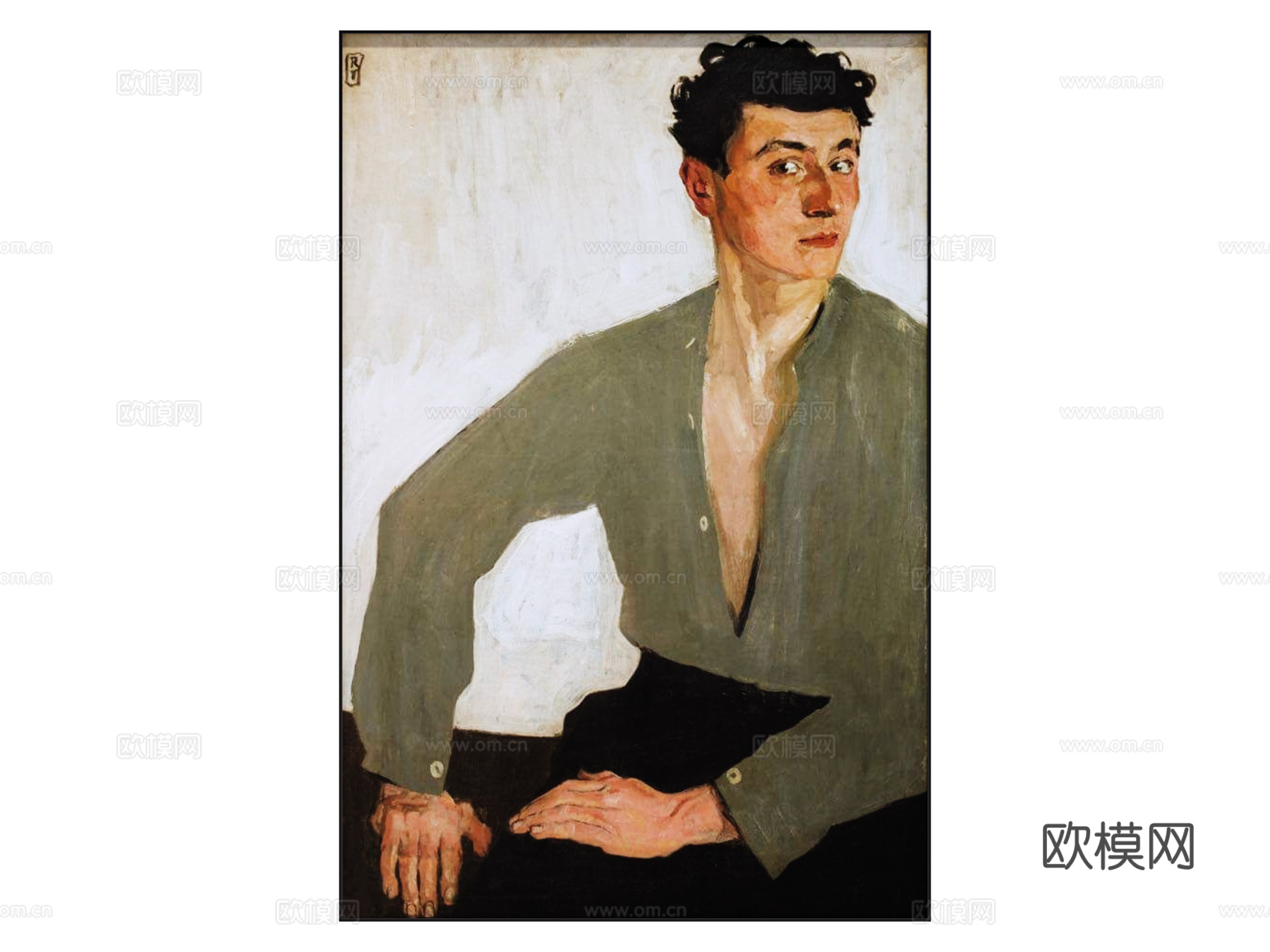 挂画 装饰画su模型