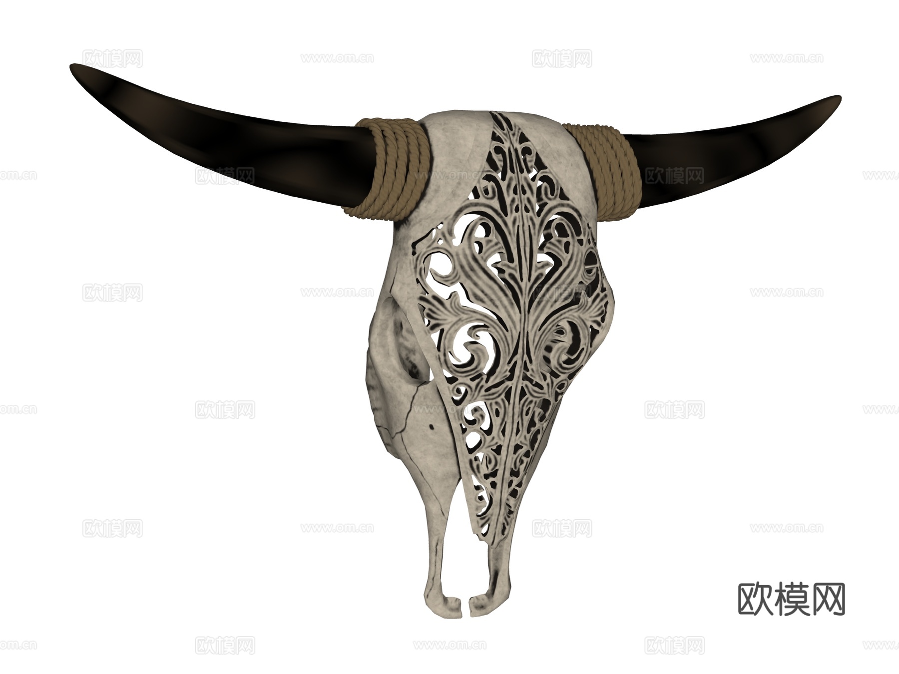 装饰墙饰su模型