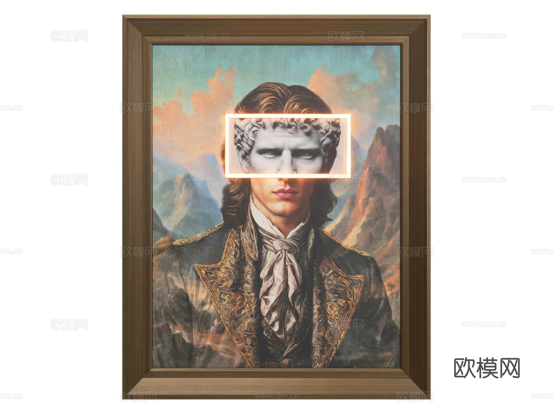 挂画 装饰画su模型