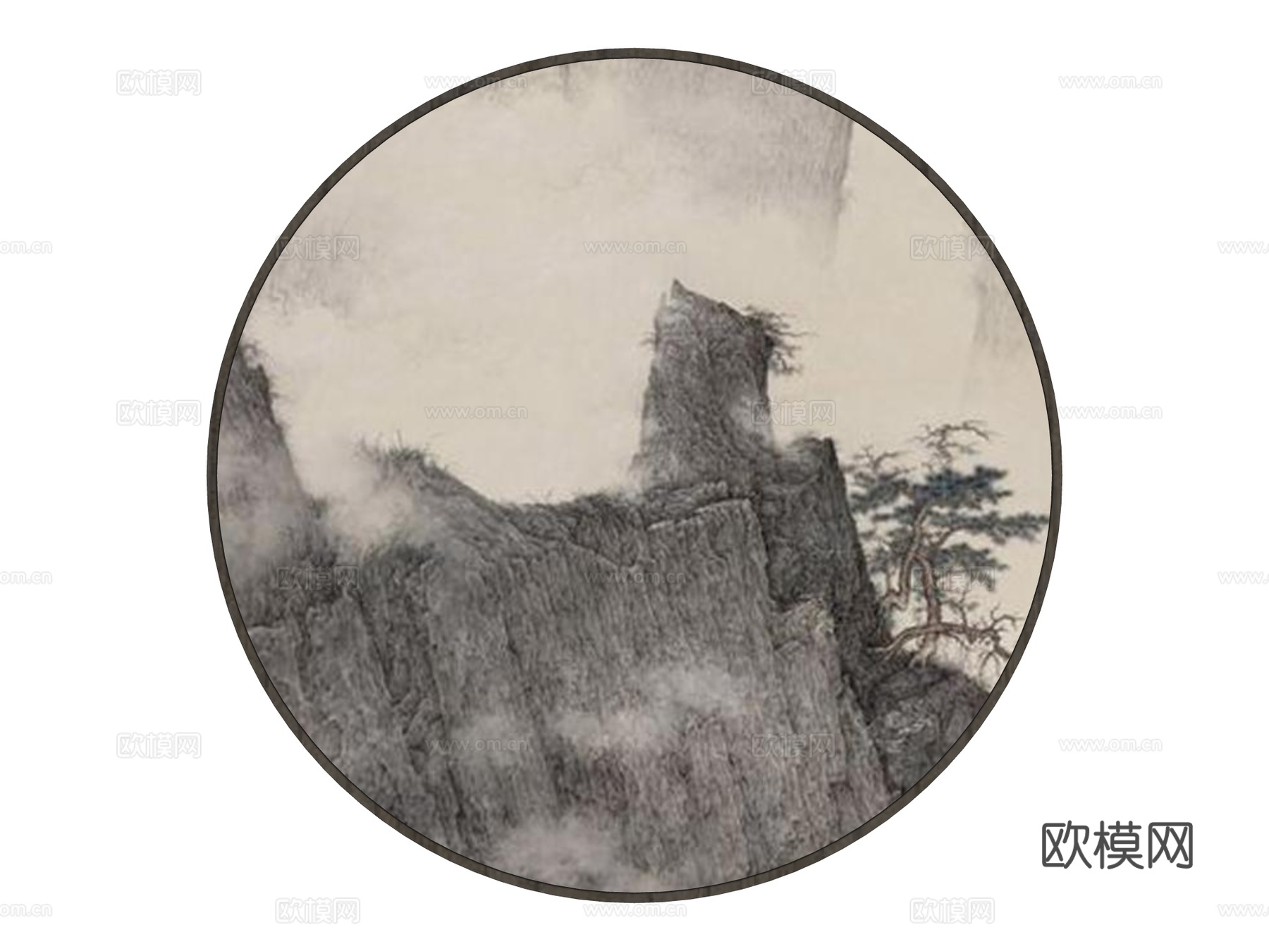 挂画 装饰画su模型