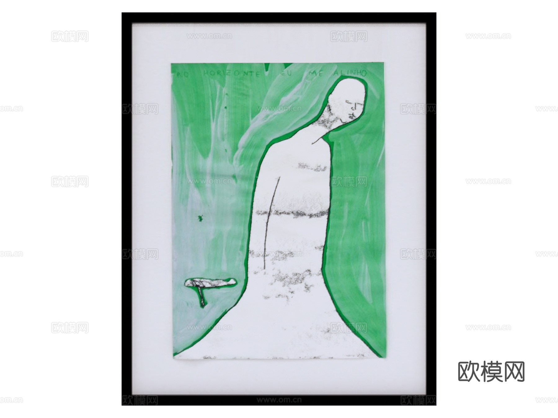 挂画 装饰画su模型