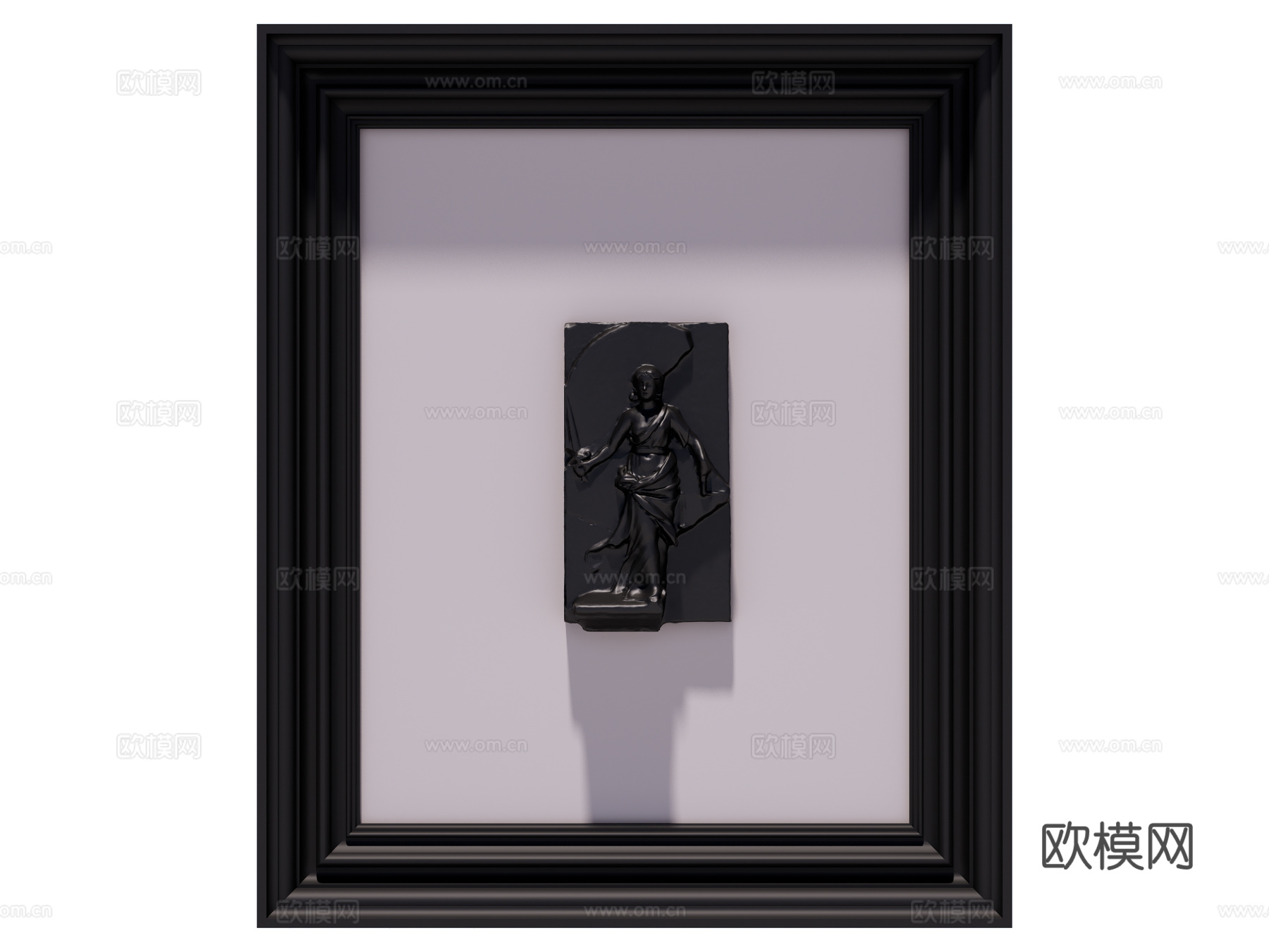 墙饰 挂式 挂画su模型