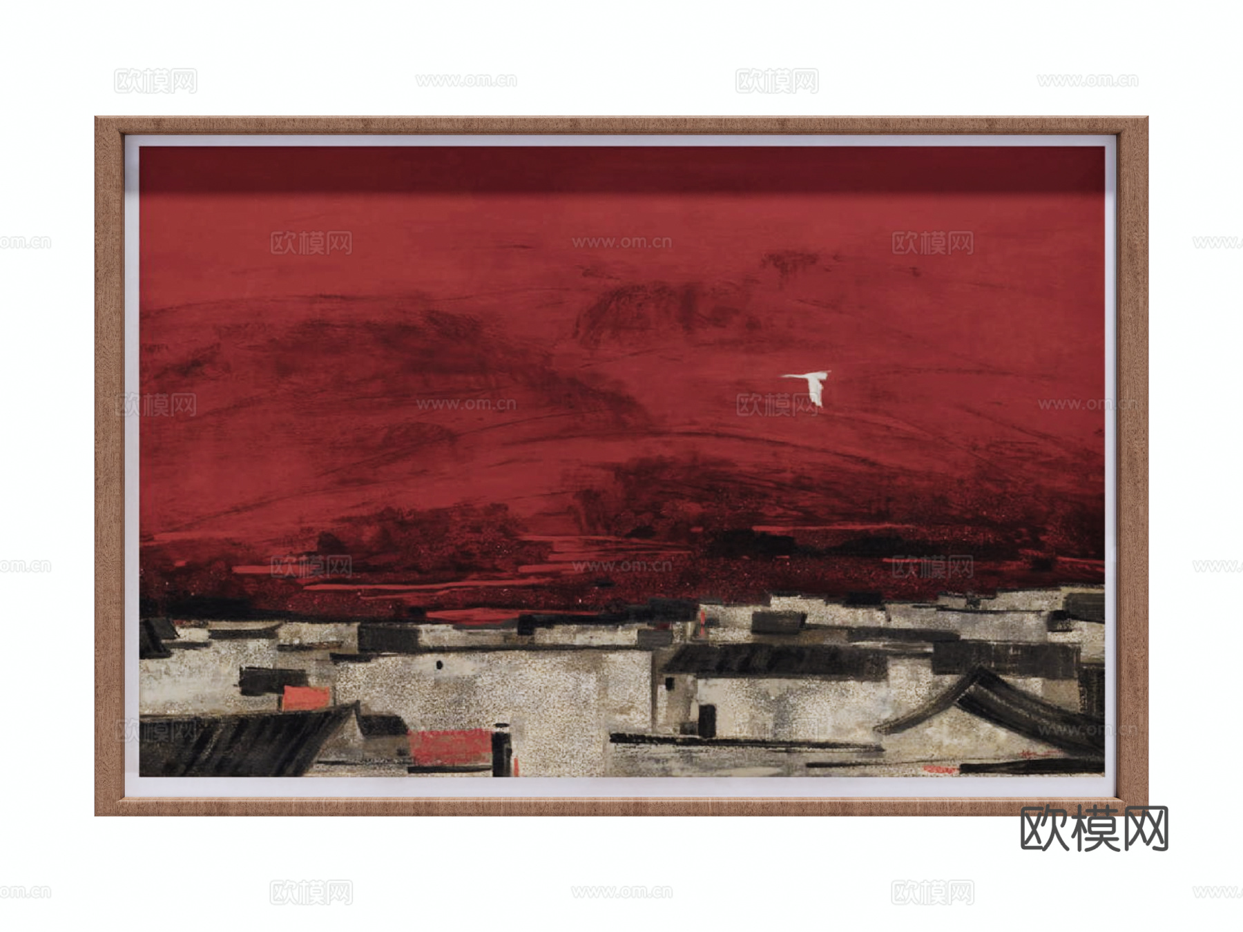 挂画 装饰画su模型