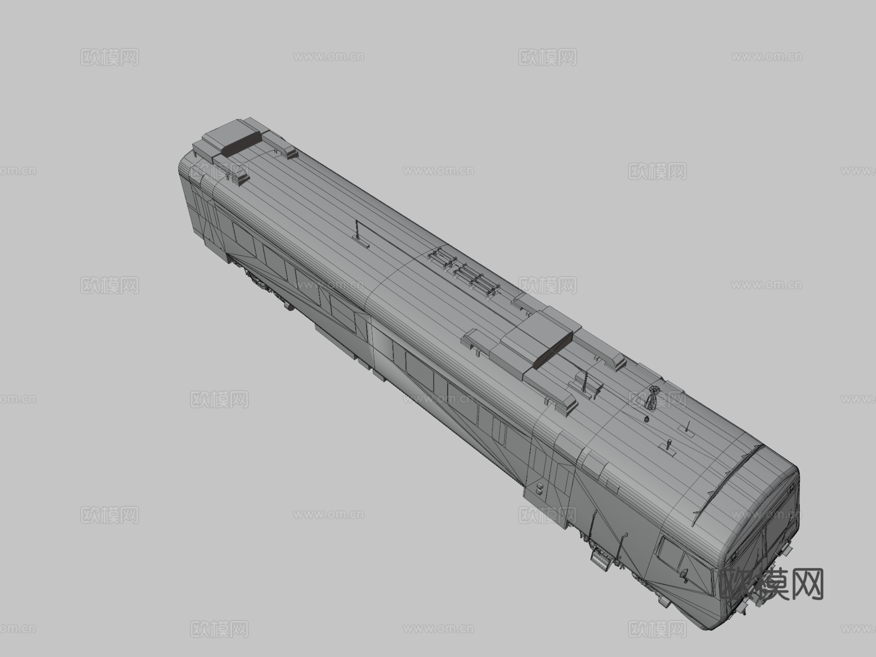 俄罗斯铁路ED4M-0431列车su模型