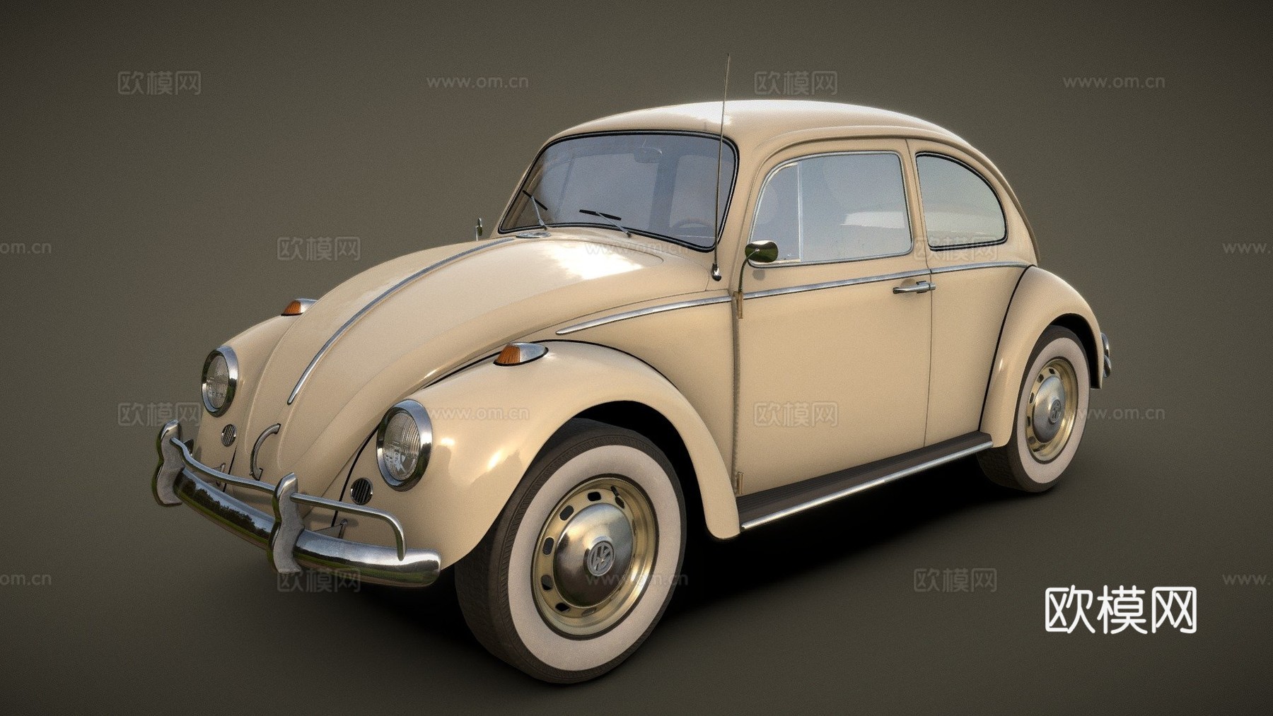 大众甲壳虫su模型
